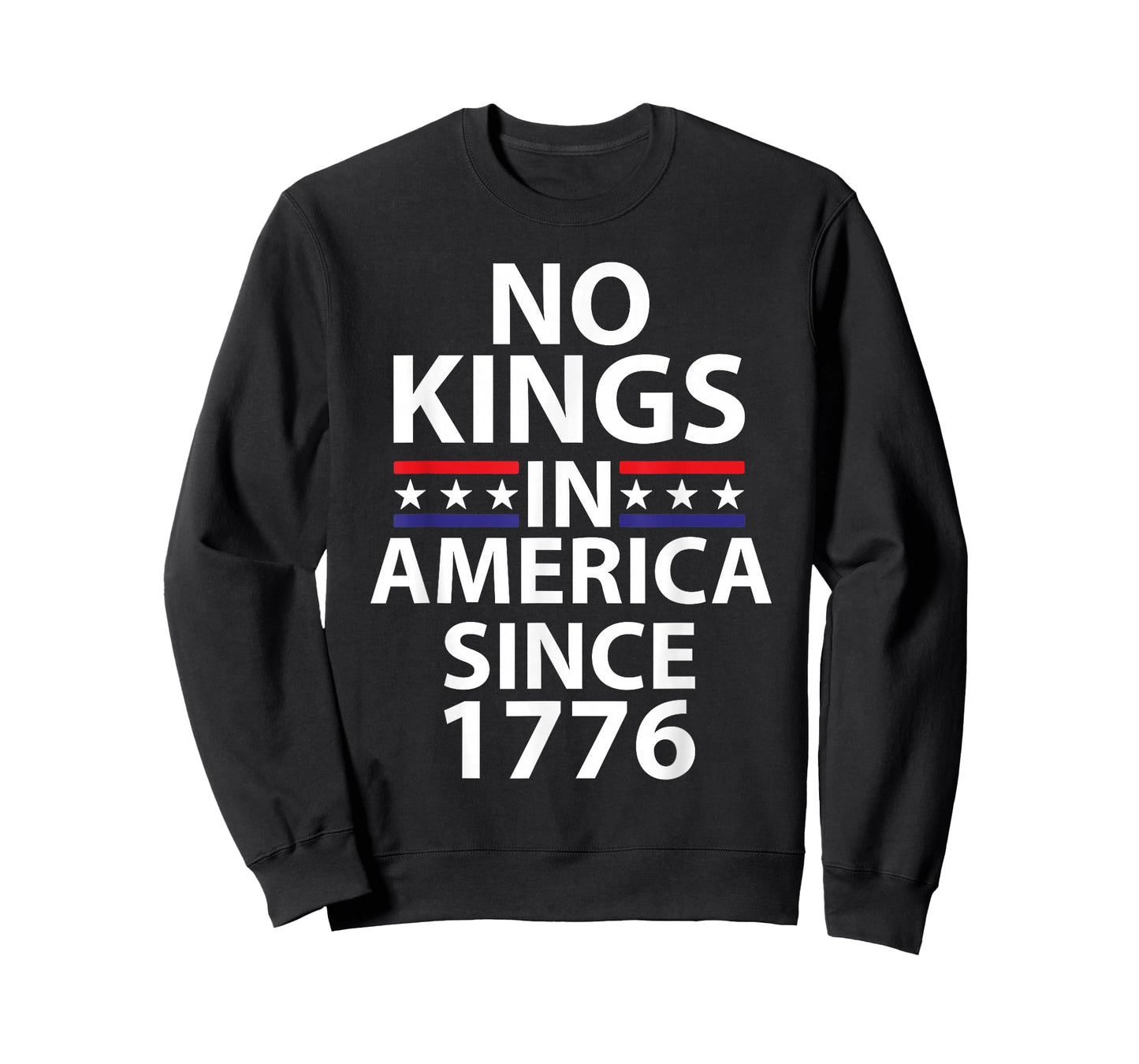 No Kings In America Since 1776 Independence Vibe T-Shirt