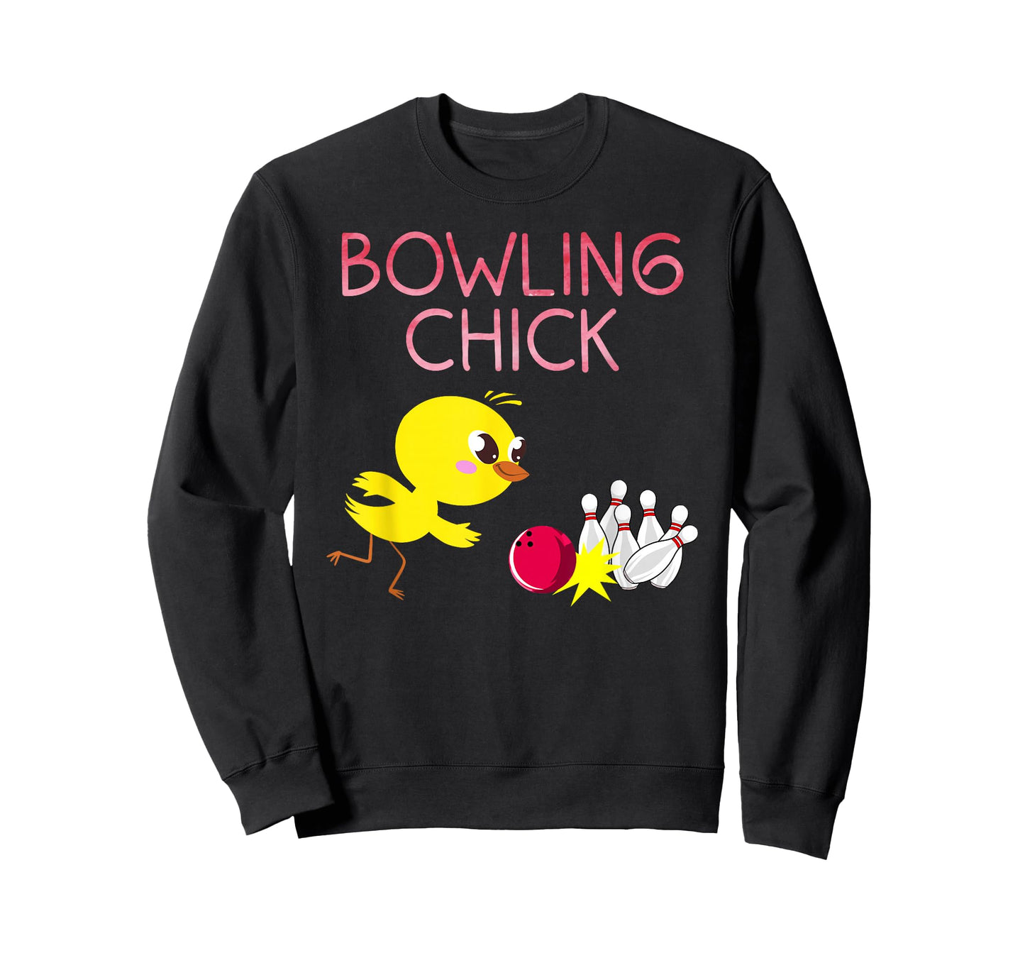 Funny Bowling Design for Girls Women Bowler Bowling Lover T-Shirt