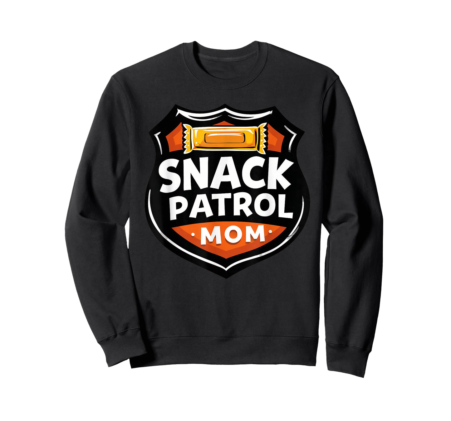 Snack Patrol Mom Halloween Badge T-Shirt
