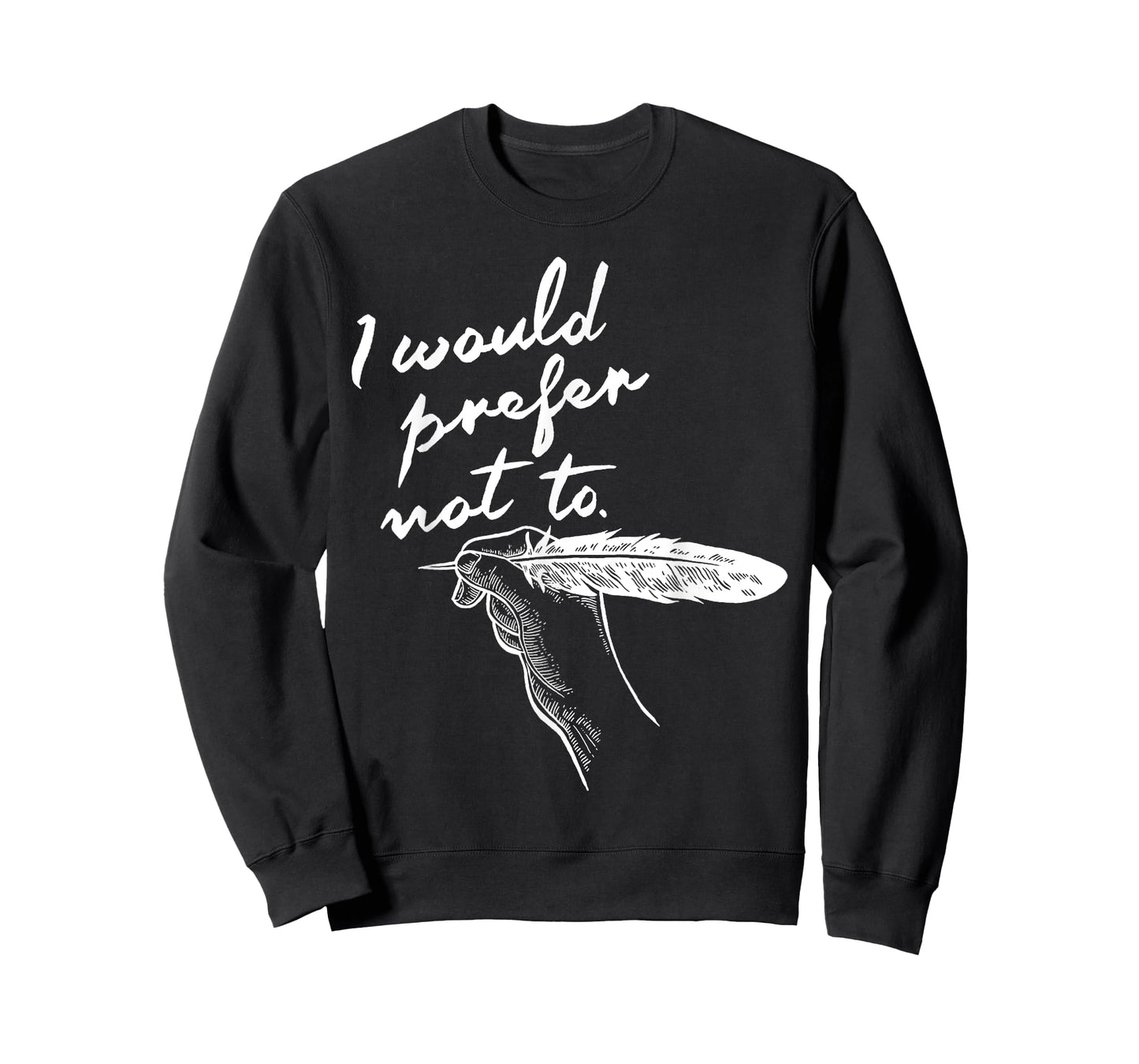 Vintage Funny Quote I Would Prefer Not To Retro Basic meme T-Shirt
