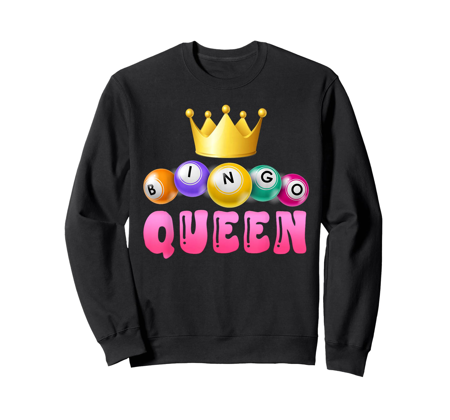 BINGO QUEEN Bingo Player Bingo Lover Bingo T-Shirt