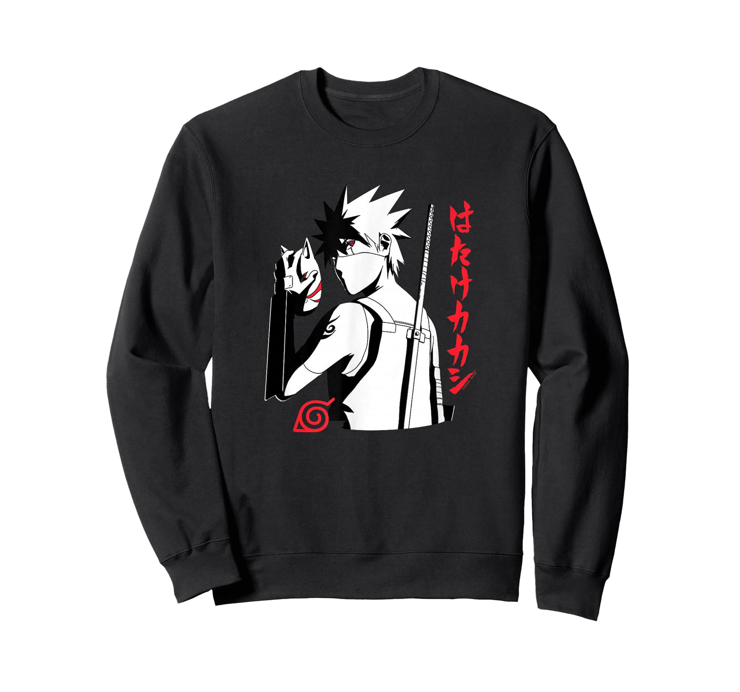 Naruto Shippuden Anbu Kakashi Sharingan Anime T-Shirt