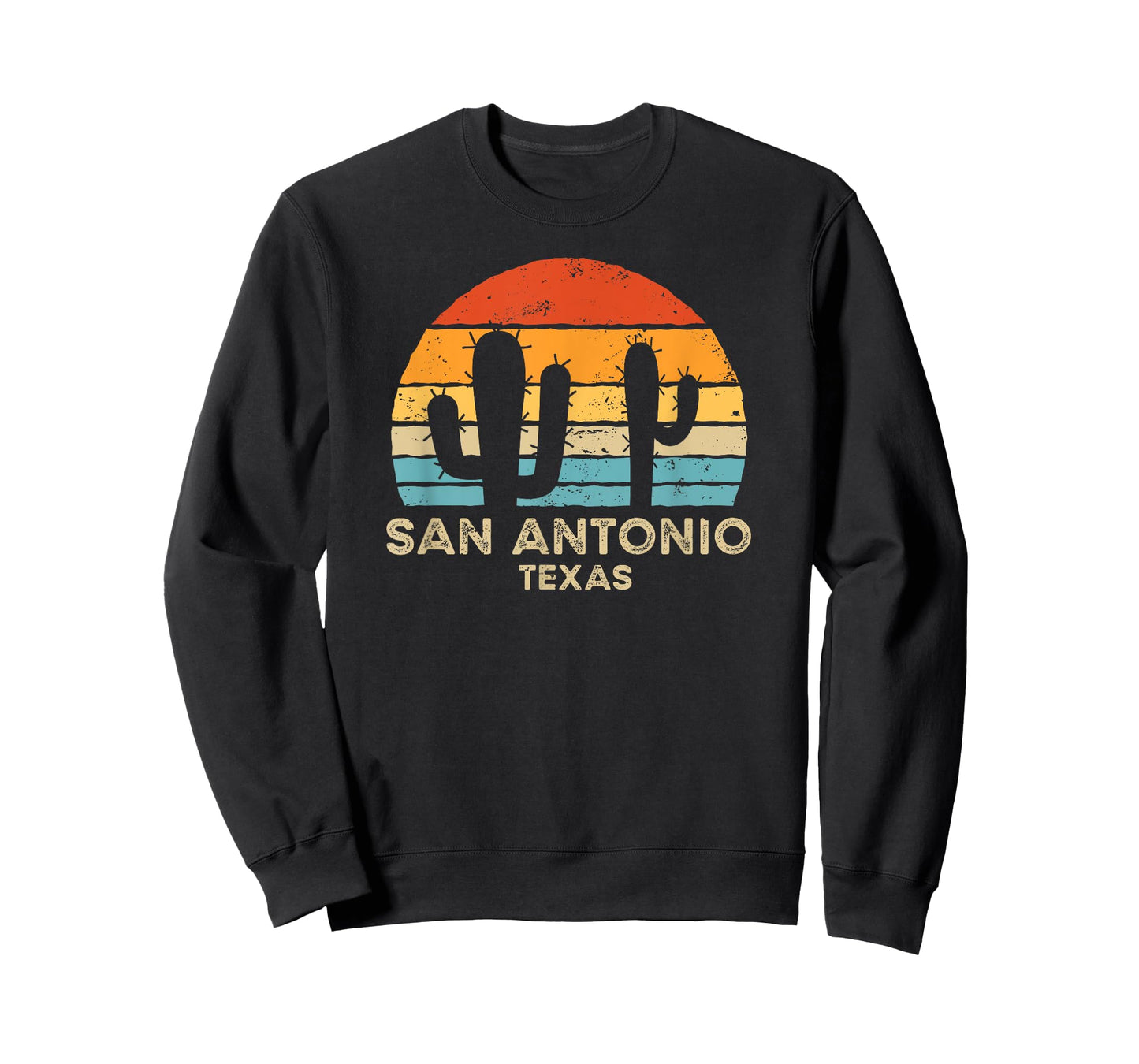 Retro Sunset San Antonio Texas T-Shirt