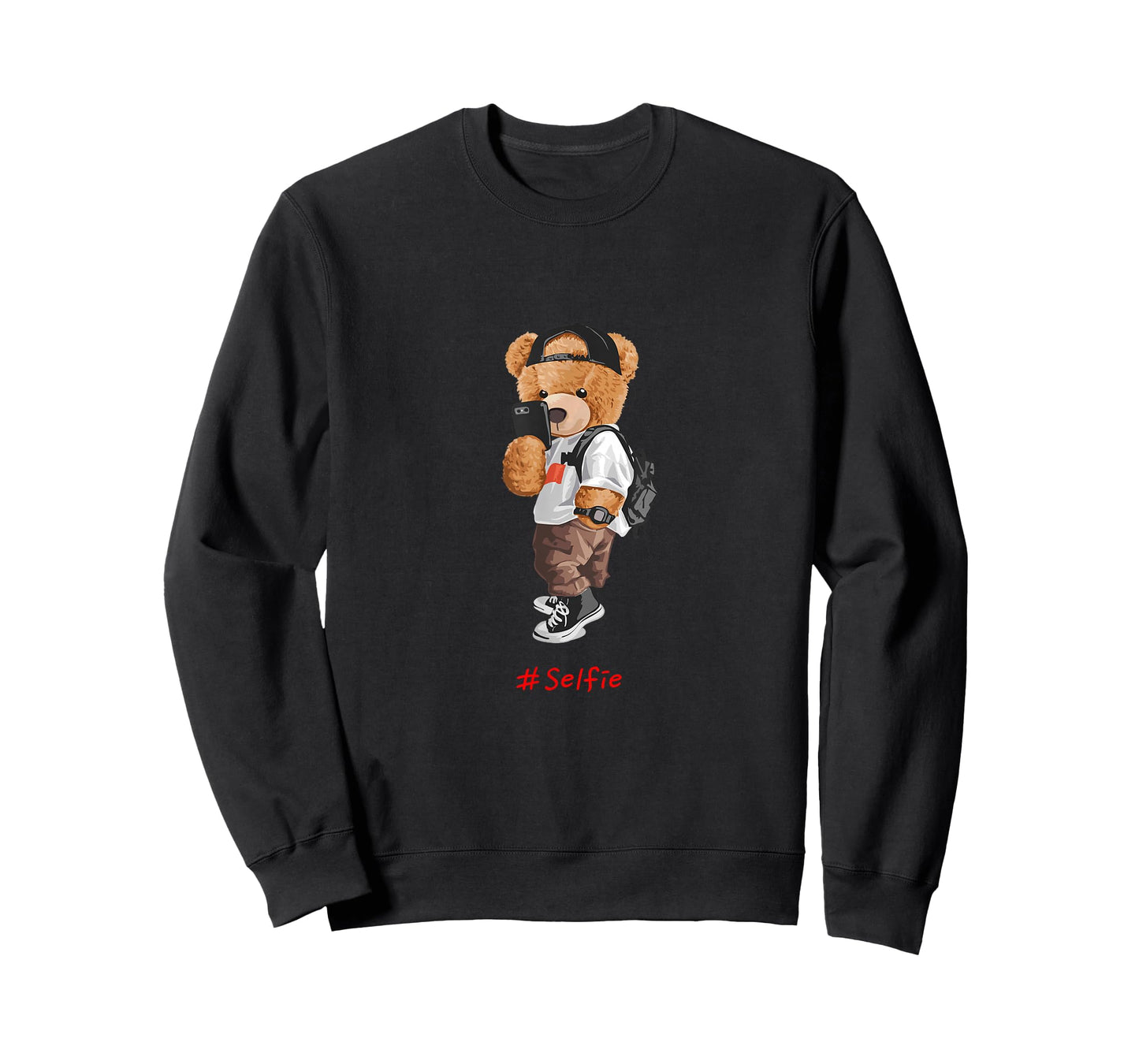 Men's Women's Kids Teddy Bear Graphic Cool Designs Funny T-Shirt Small