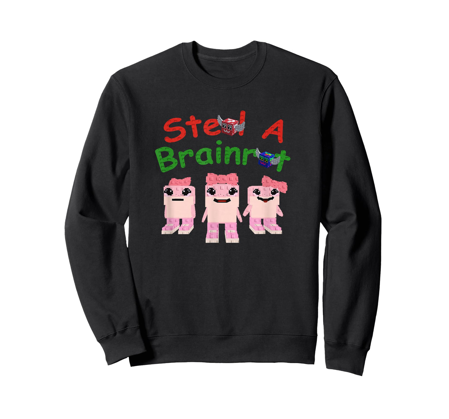 Steal A Brainrot Las Tralaleritas Gamer Design for Kids T-Shirt