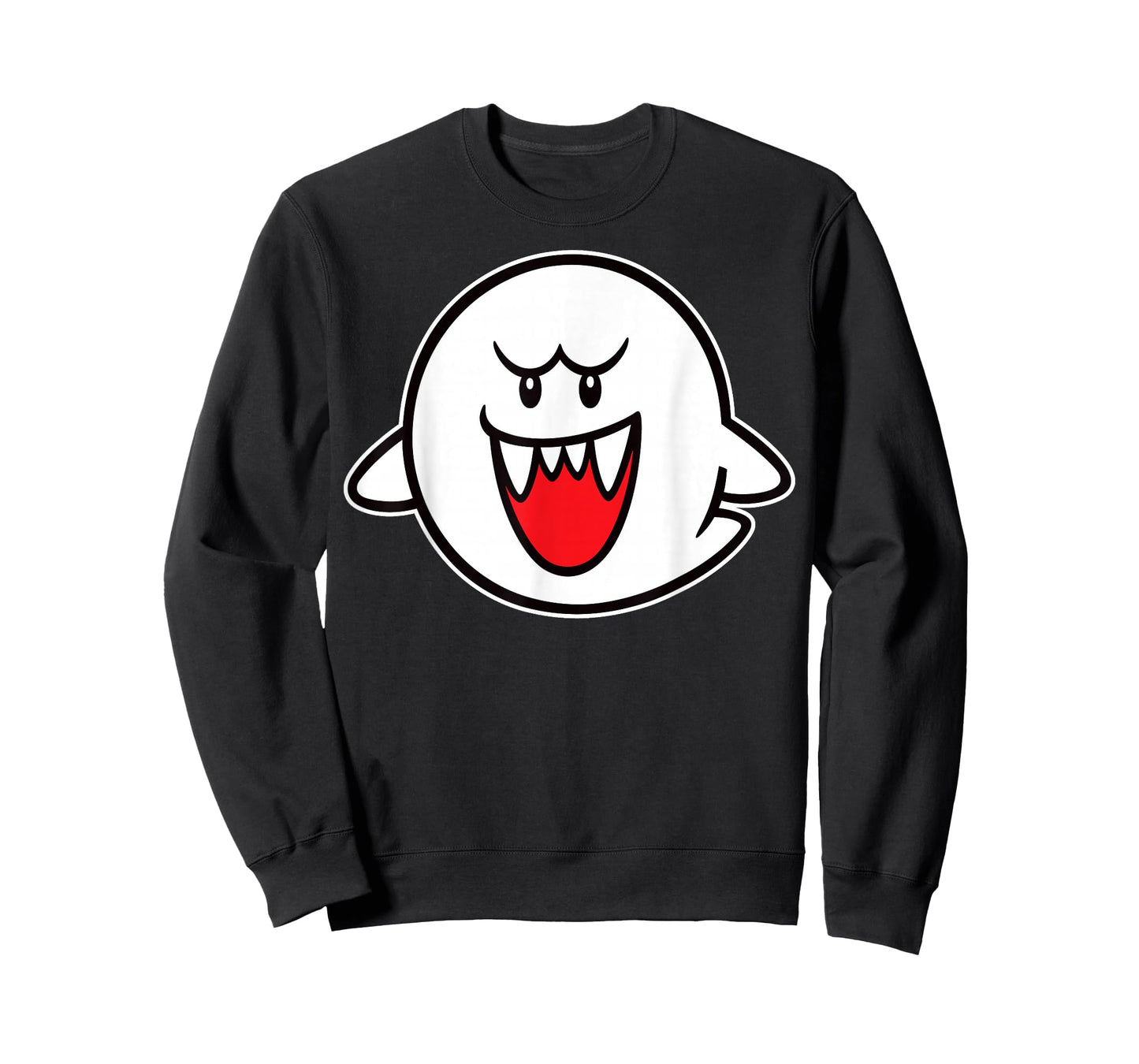 Nintendo Super Mario Boo Character Portrait Graphic T-Shirt T-Shirt