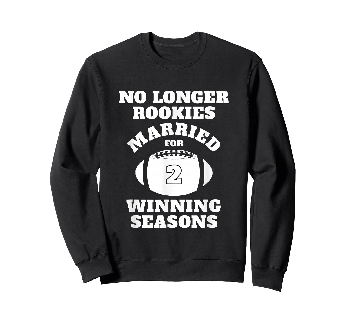 2nd Wedding Anniversary Gift Football Him Husband Her T-Shirt