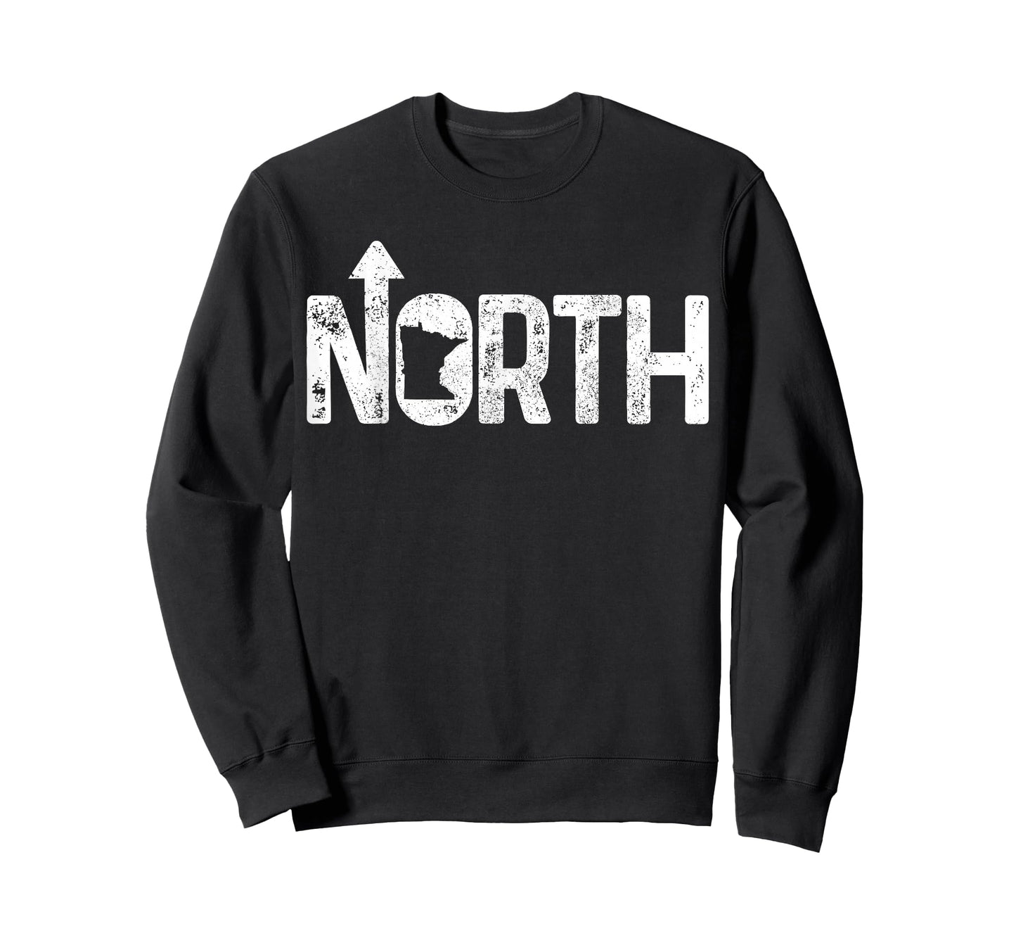 Minnesota Up North State Map Pride Gift T-Shirt