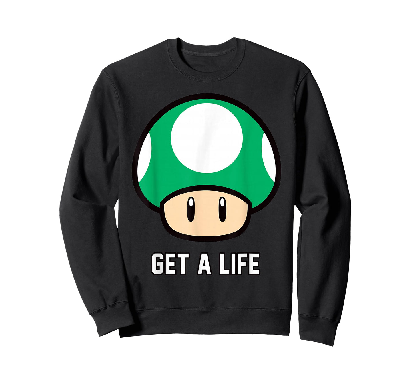 Super Mario 1-Up Mushroom Get A Life T-Shirt