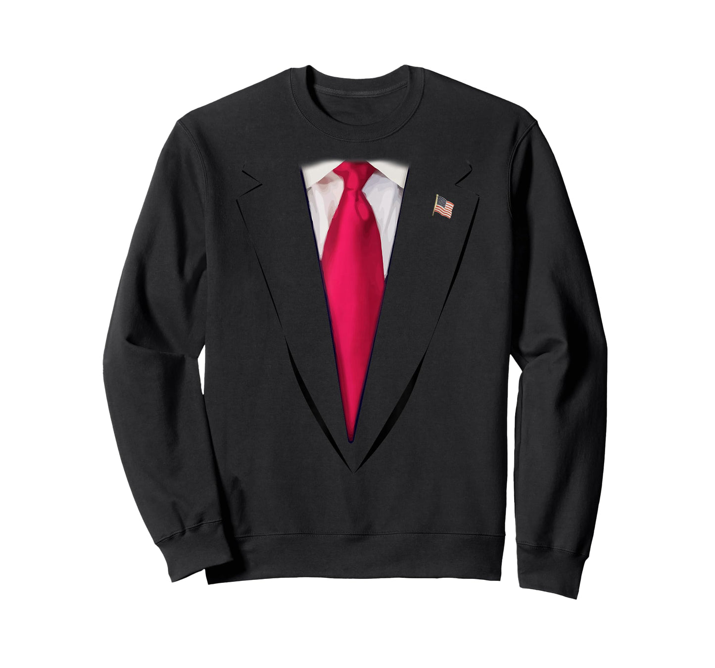 USA President Trump Suit Easy Halloween Costume T-Shirt