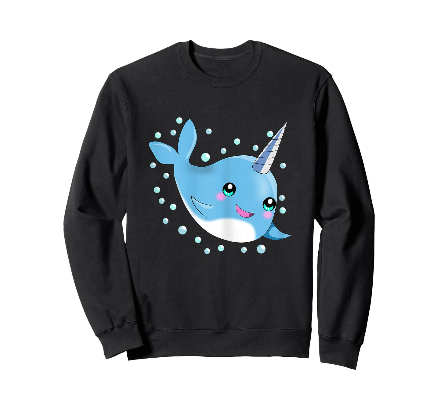 Sea Animal Lover Gift for Kids Boys Girls Cute Baby Narwhal T-Shirt