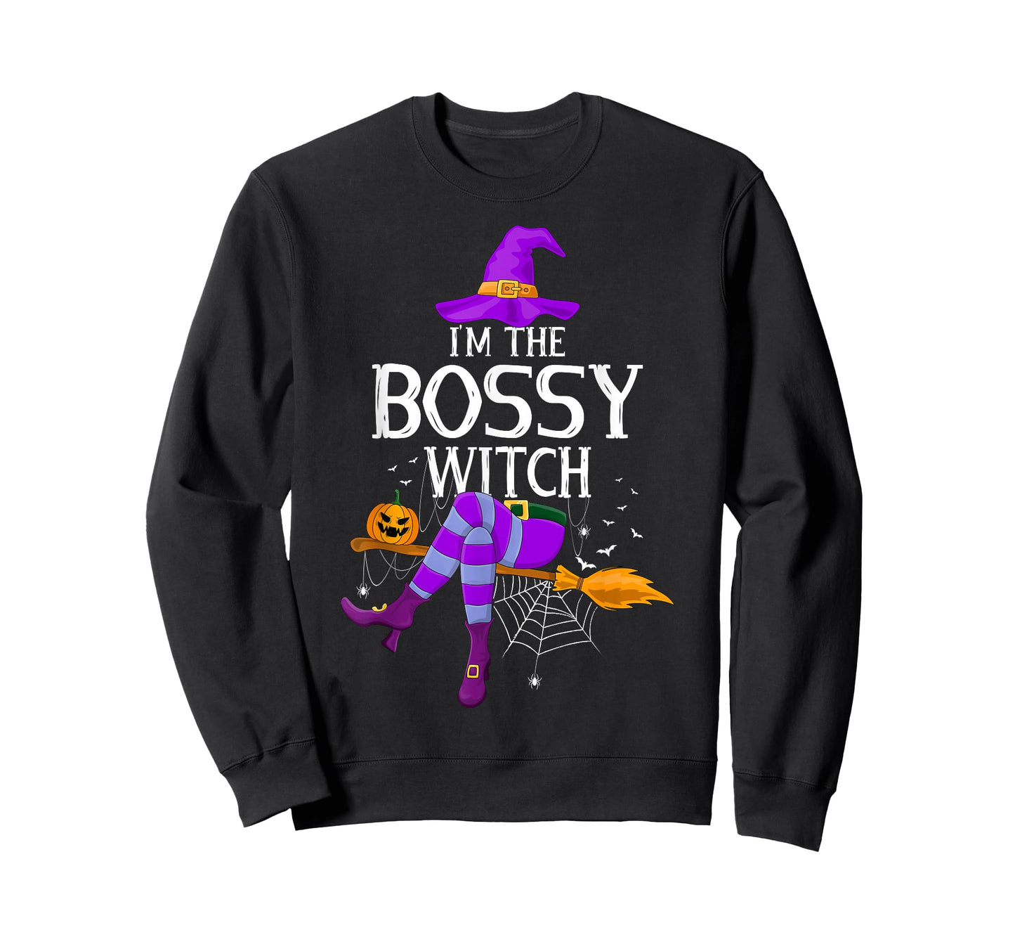 Matching Family Costume I'm The Bossy Witch Halloween T-Shirt