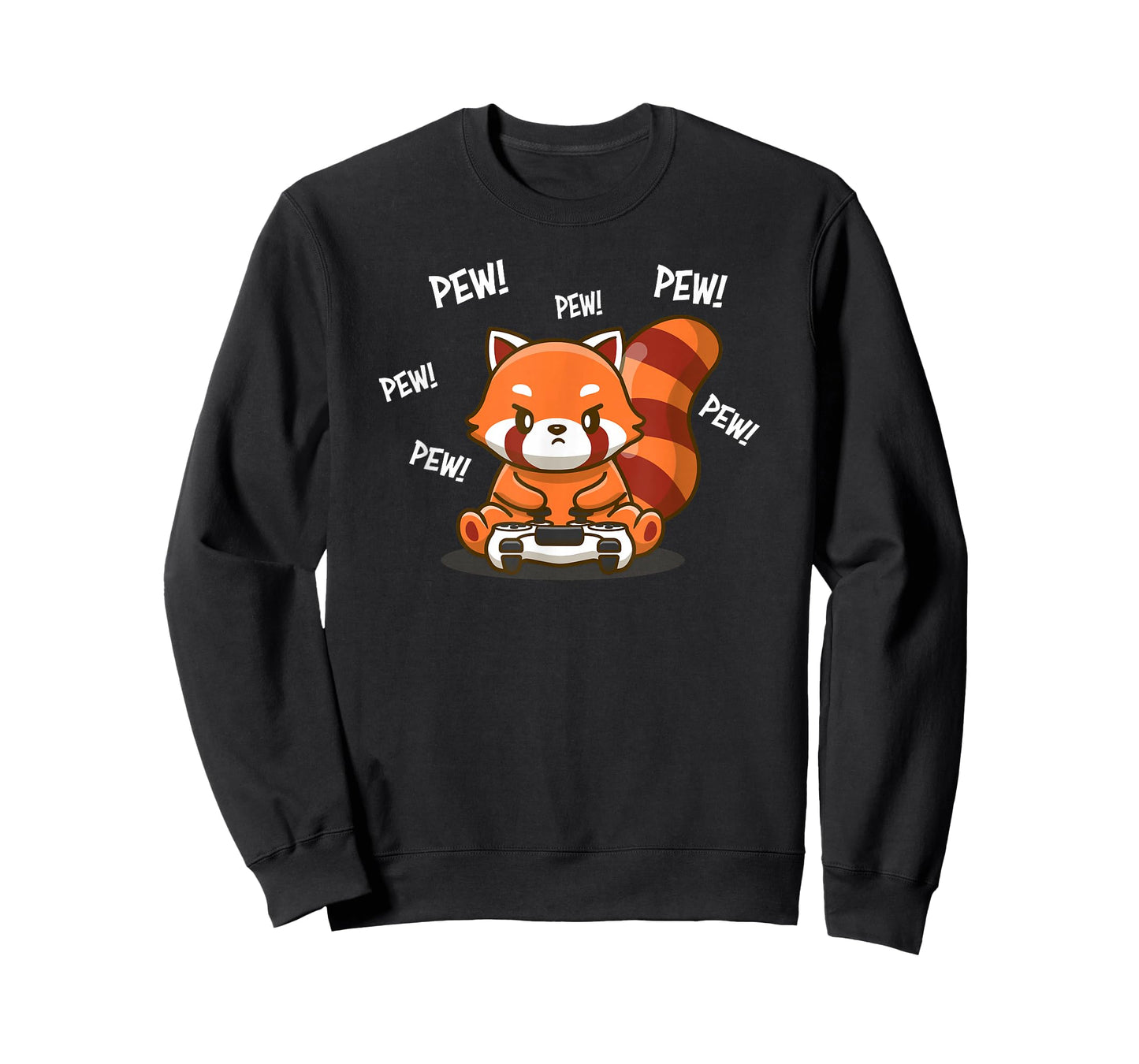 Cute Kawaii Video Gamer Red Panda Lover T-Shirt