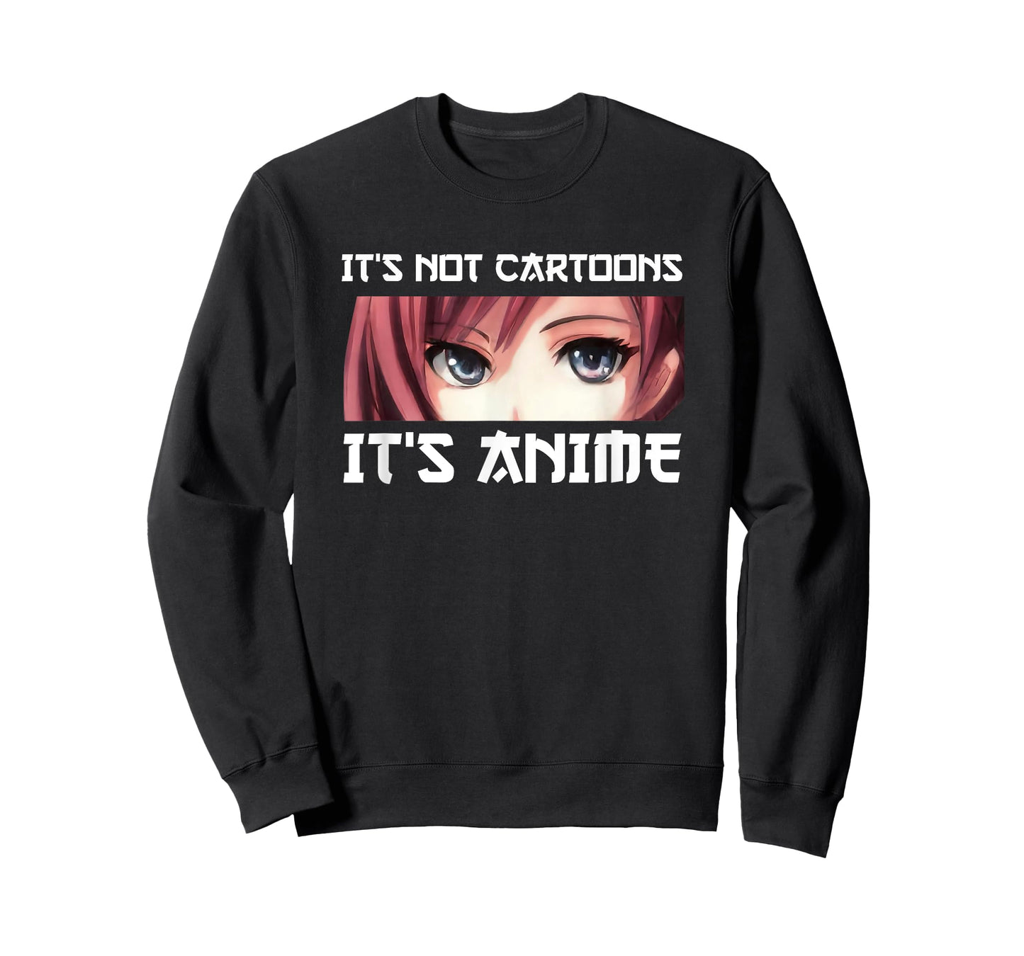 It's Not Cartoons It's Anime T-Shirt Small
