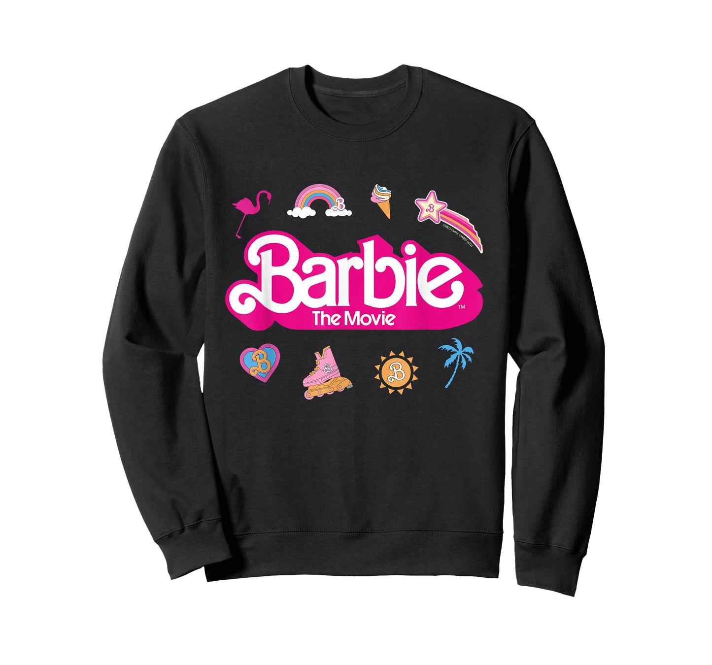 Barbie The Movie - Movie Logo Icons T-Shirt