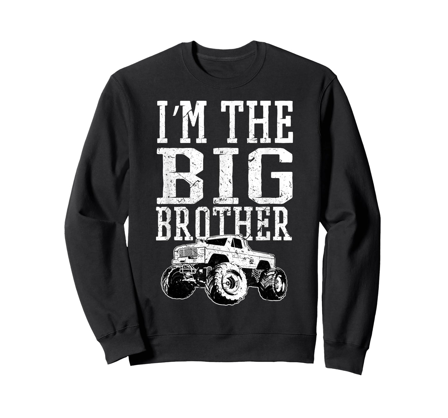 I'm The Big Brother Monster Truck Kids Boys Bro T-Shirt