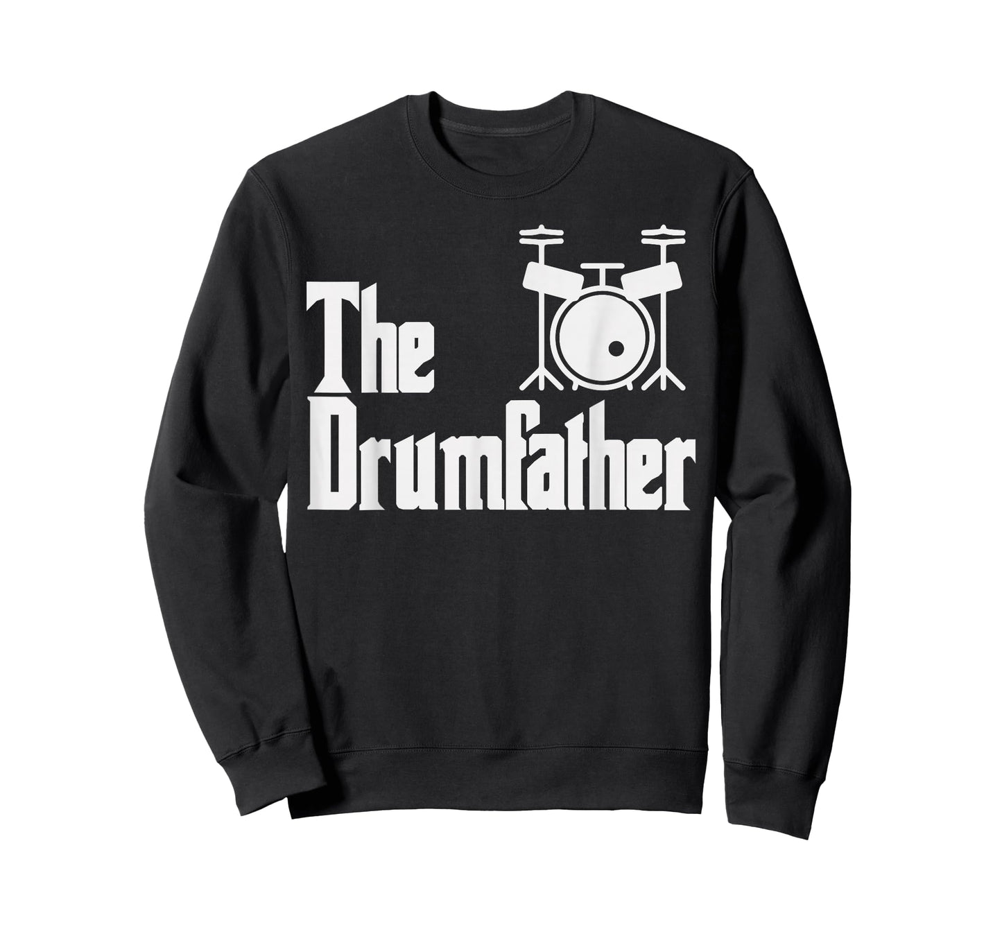 Funny Fathers Day The Drum-Father Drummer Musician Dad Gift T-Shirt