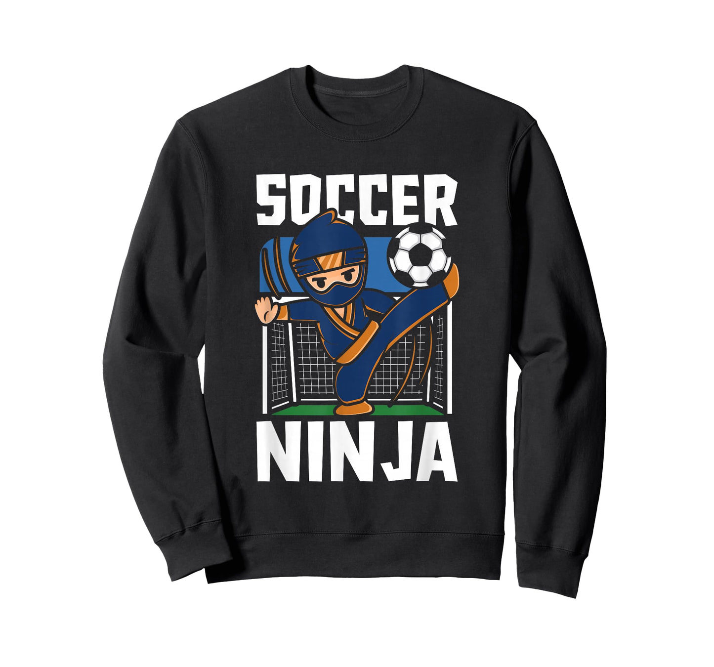 Funny Soccer Ninja Player Football Lover Warrior Training T-Shirt