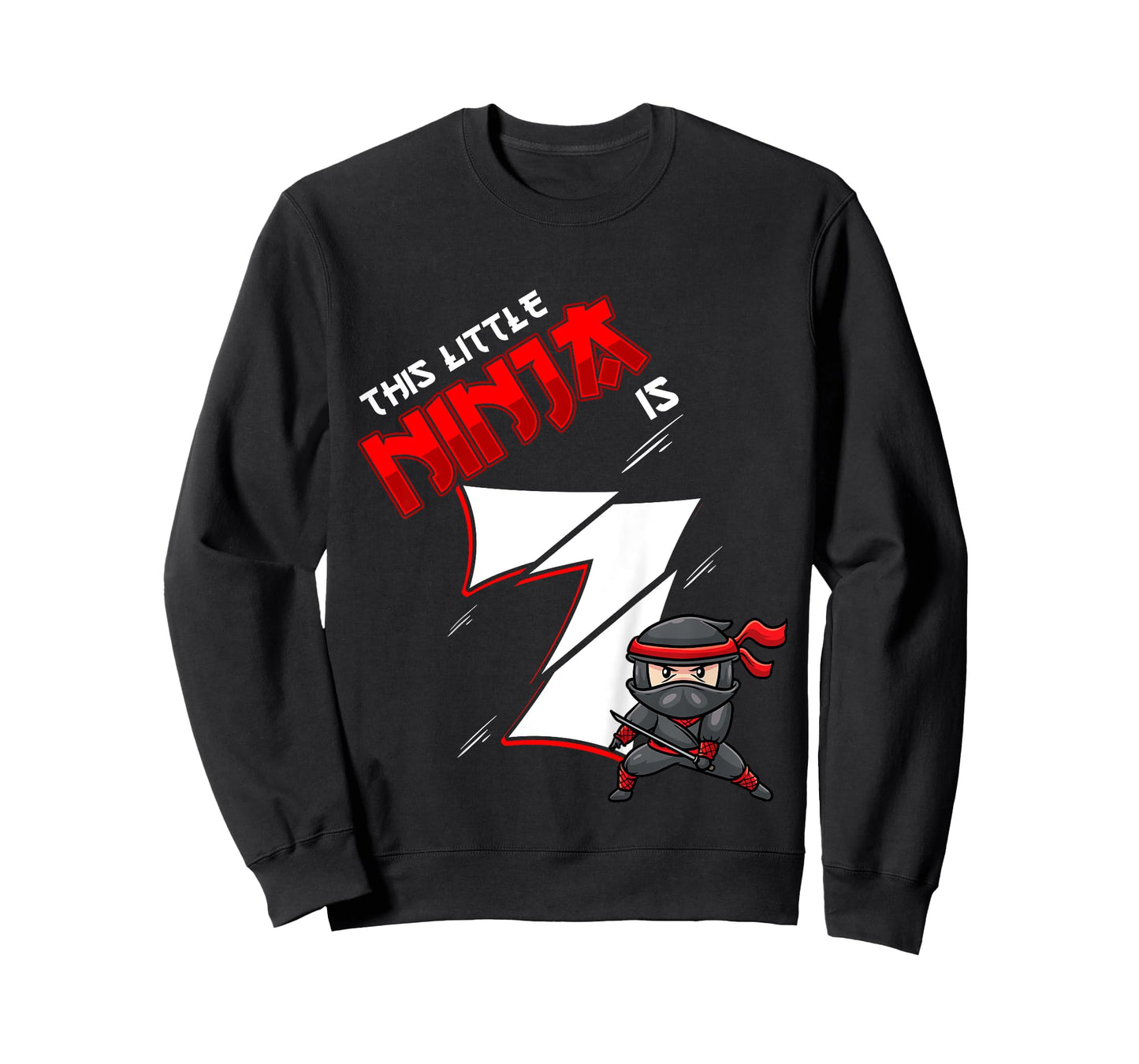 Kids 7th Birthday For Boy 7 Years Old Ninja T-Shirt
