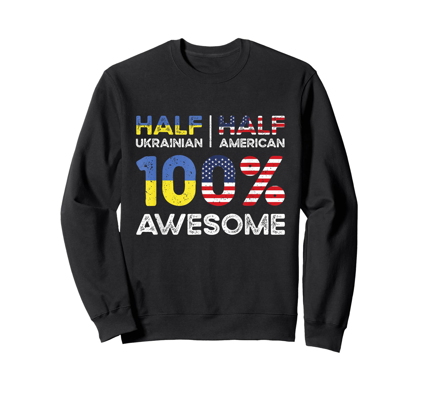 Ukrainian American Patriot USA Grown Ukraine US Flag T-Shirt
