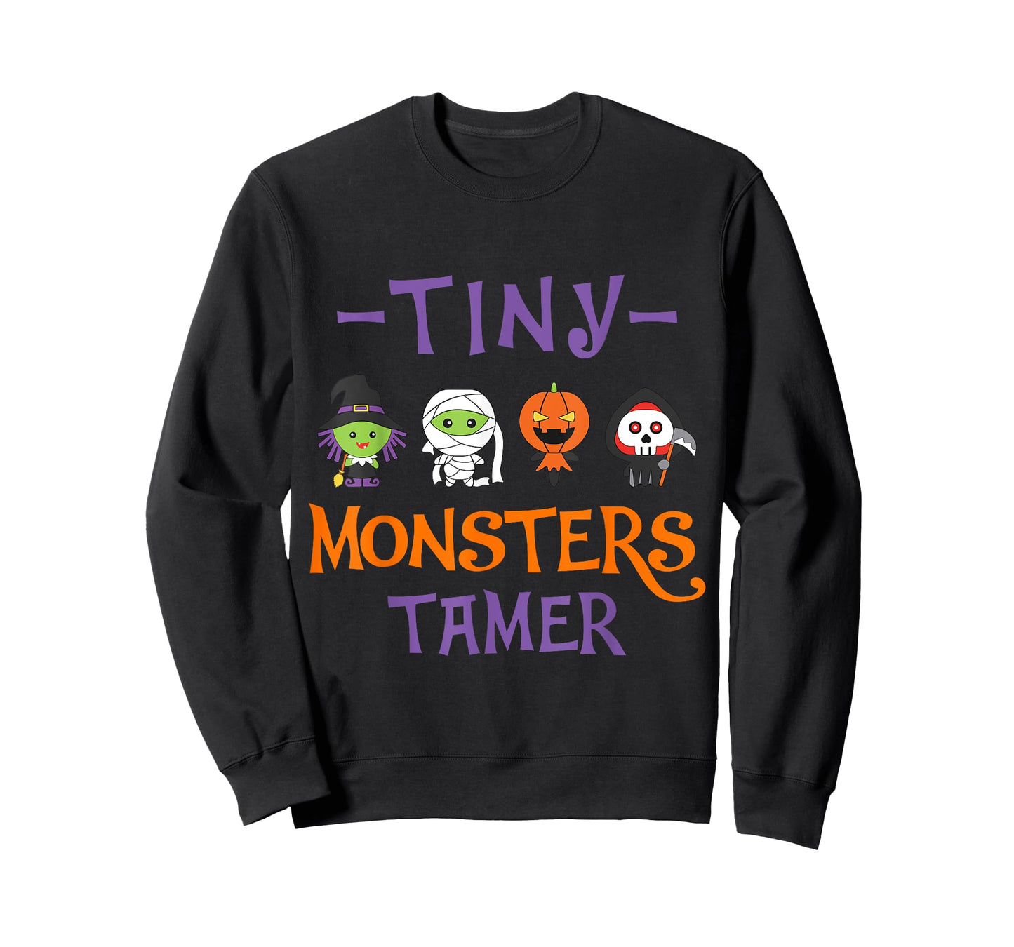 Tine MOnsters Tamer Funny Halloween Teacher Men Women T-Shirt
