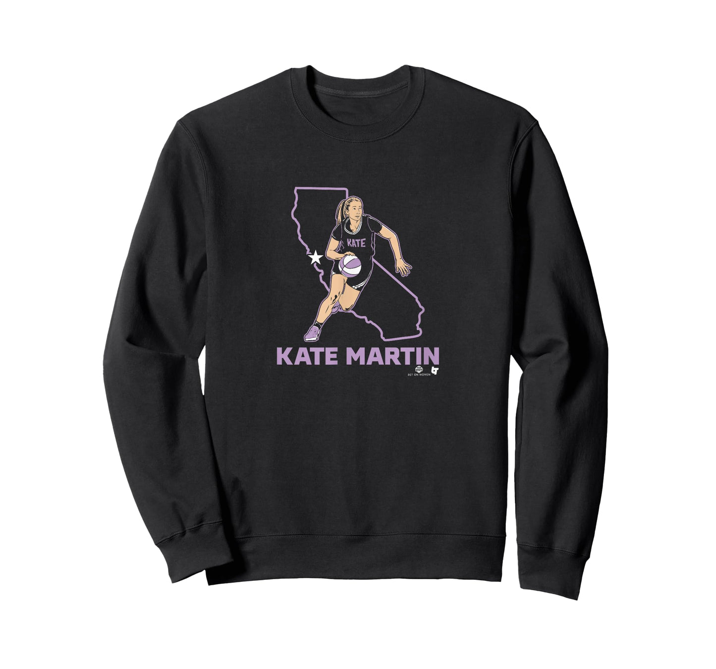 Kate Martin - State Star - Golden State Women's Basketball T-Shirt