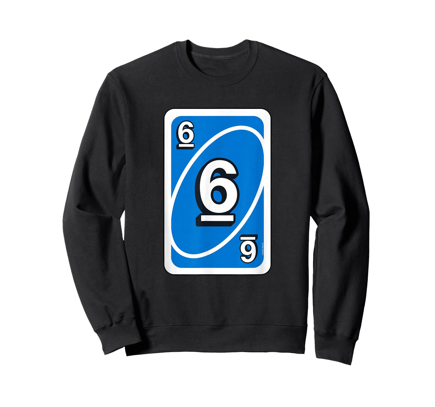 Uno Halloween Blue 6" Card T-Shirt