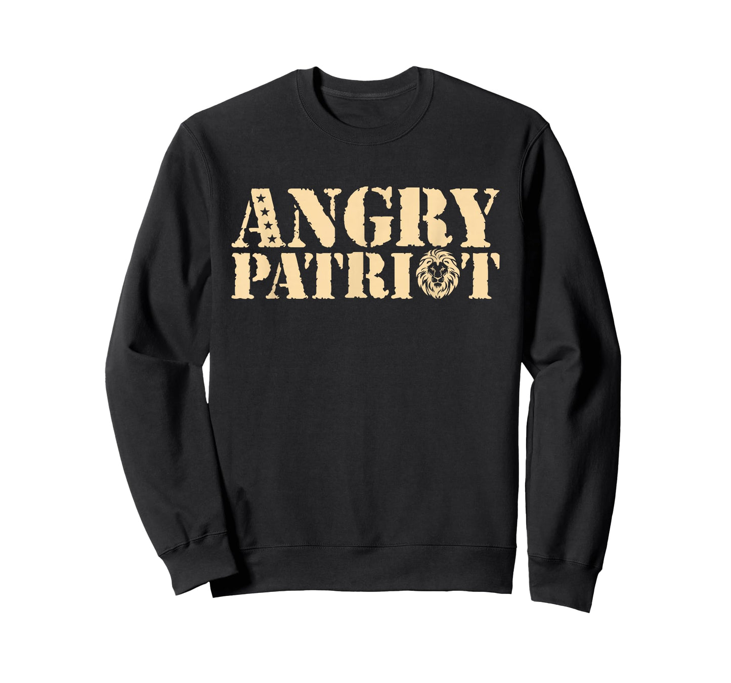 Angry Patriot American Flag US Patriot Design T-Shirt