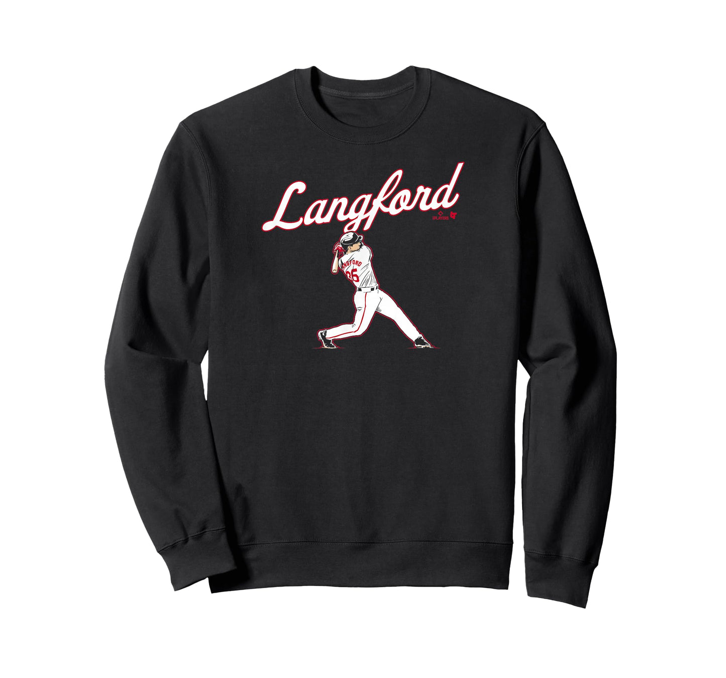 BreakingT Wyatt Langford - Slugger Swing - Texas Baseball T-Shirt