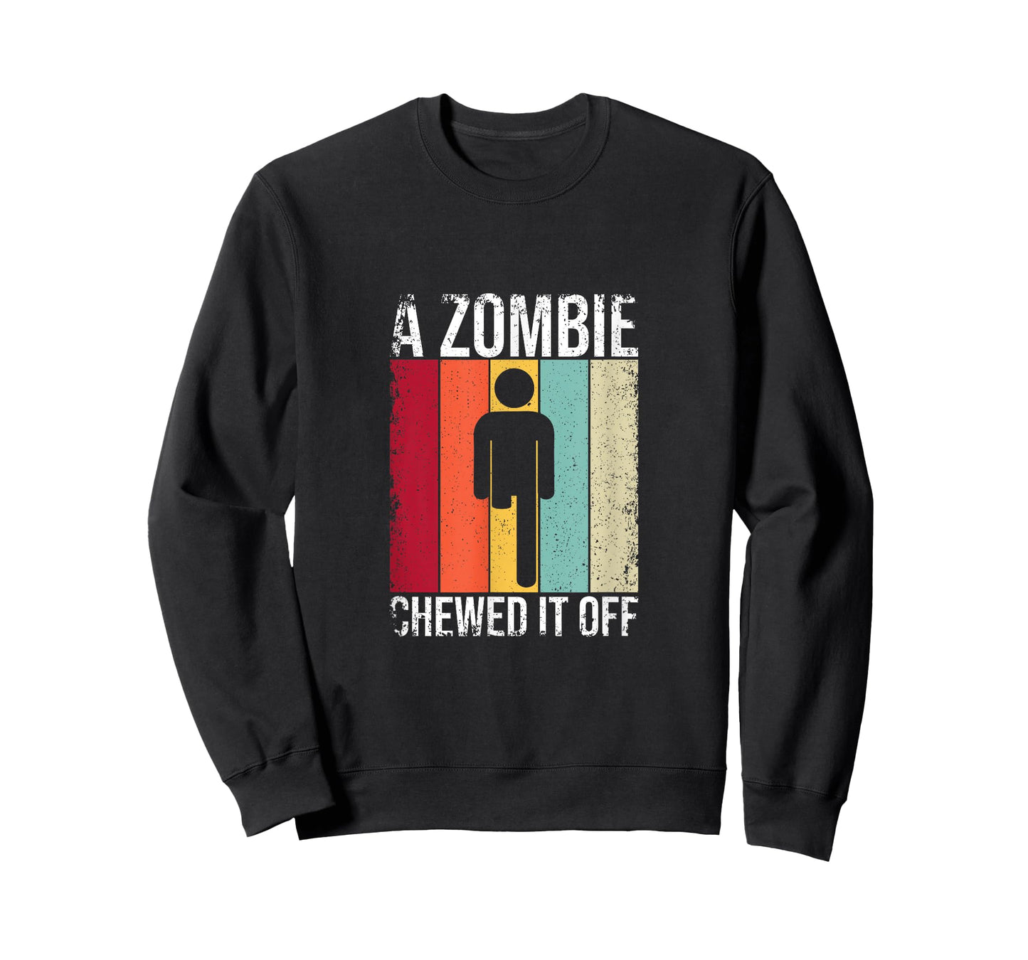 A Zombie Chewed It Off Funny Amputated Leg Amputee T-Shirt