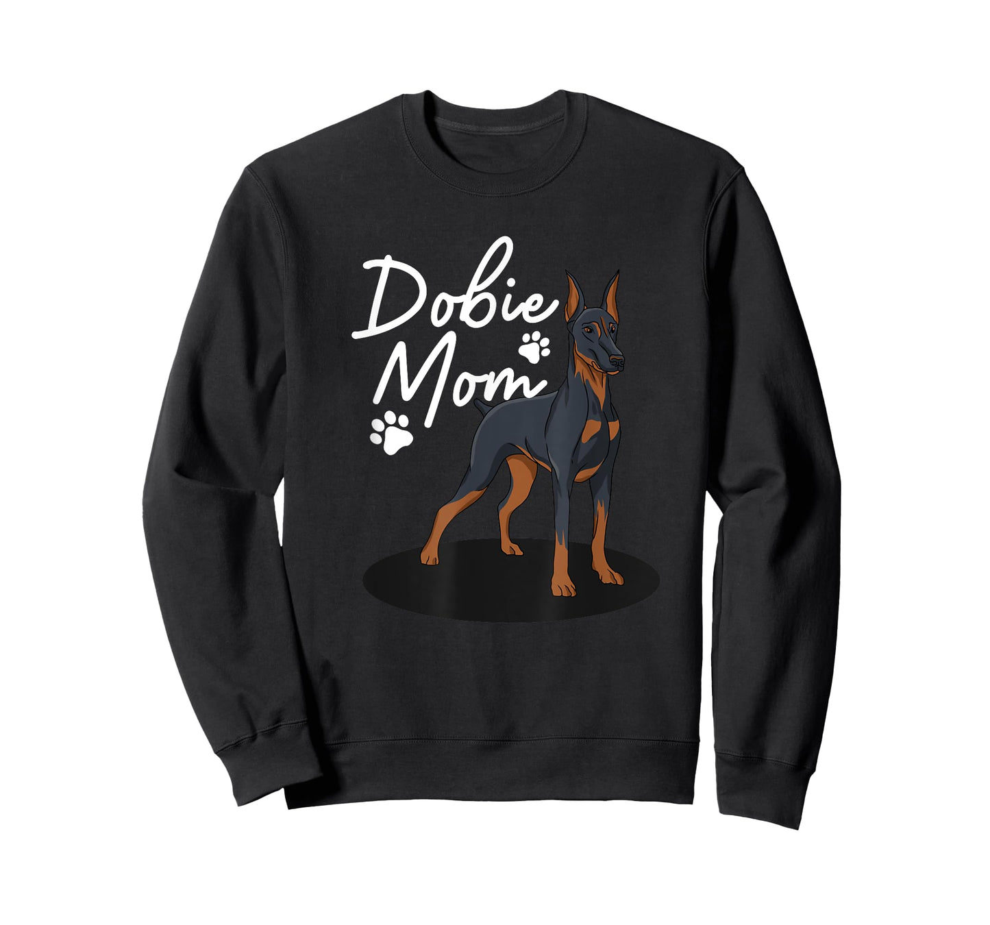 Cool Doberman Mom For Women Girls Mother Doberman Pinscher T-Shirt