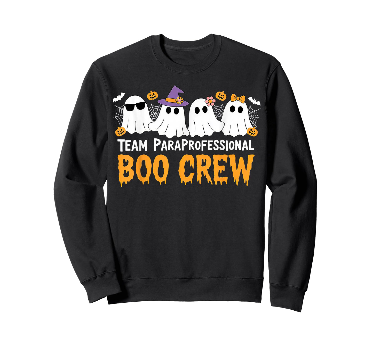 Halloween Team Paraprofessional Boo Crew para Costum T-Shirt