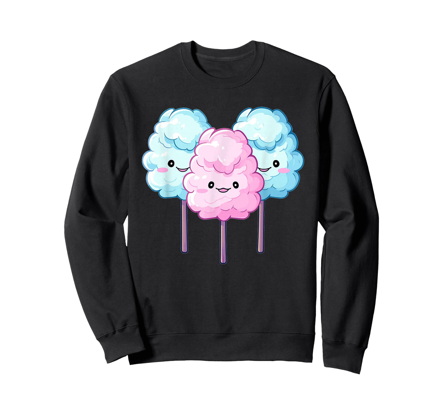 Cotton Candy Sticks Apparel Sweets for Women Girls T-Shirt