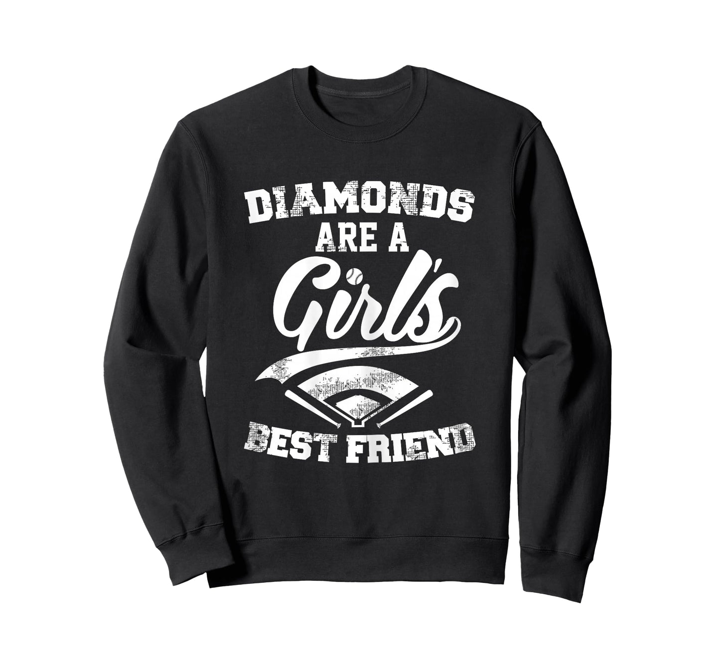 Diamonds are a Girl's Best Friend T-Shirt | Baseball Shirt T-Shirt