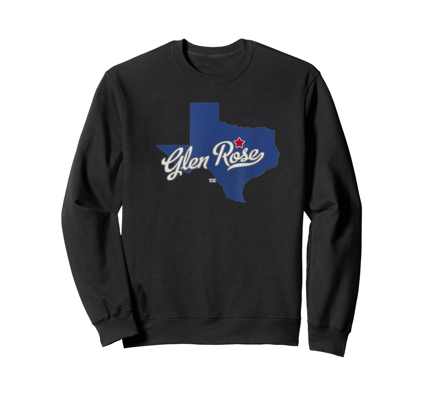 Glen Rose Texas TX Map T-Shirt