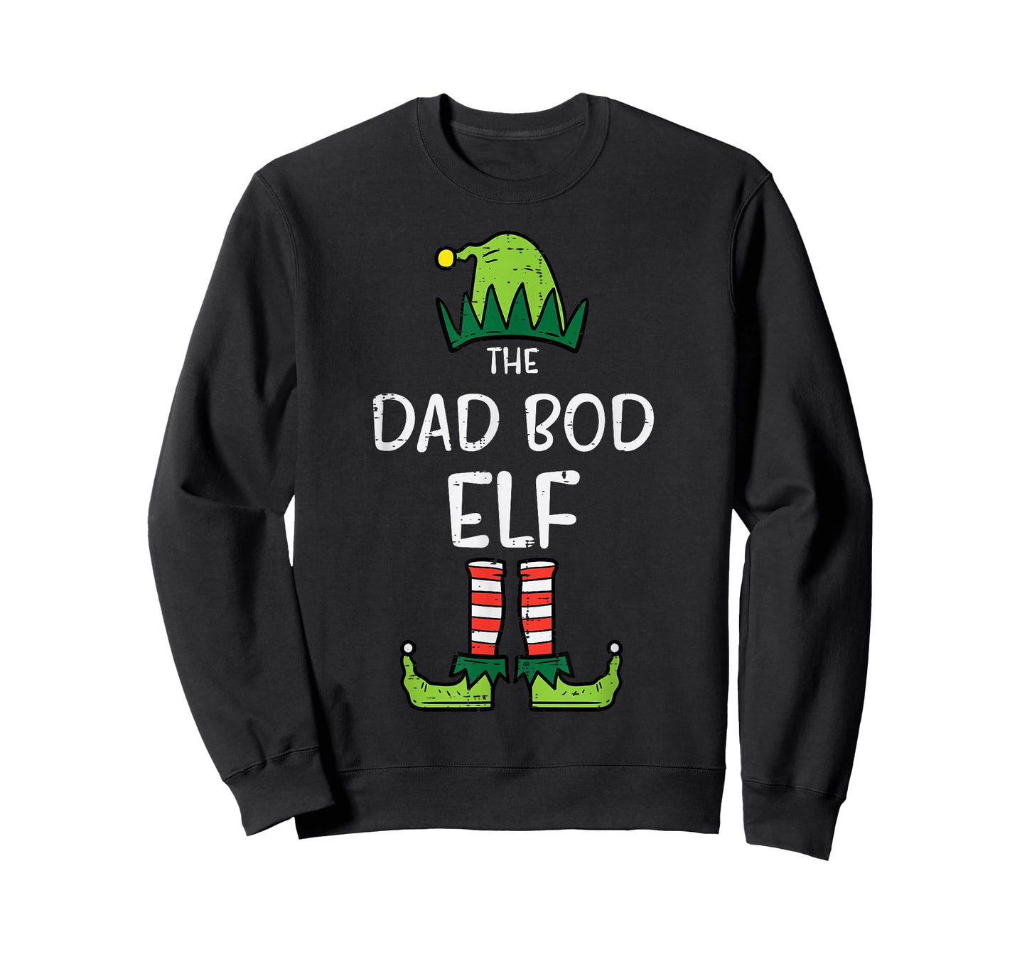 Dad Bod Elf Xmas Matching Christmas For Family Men Set T-Shirt
