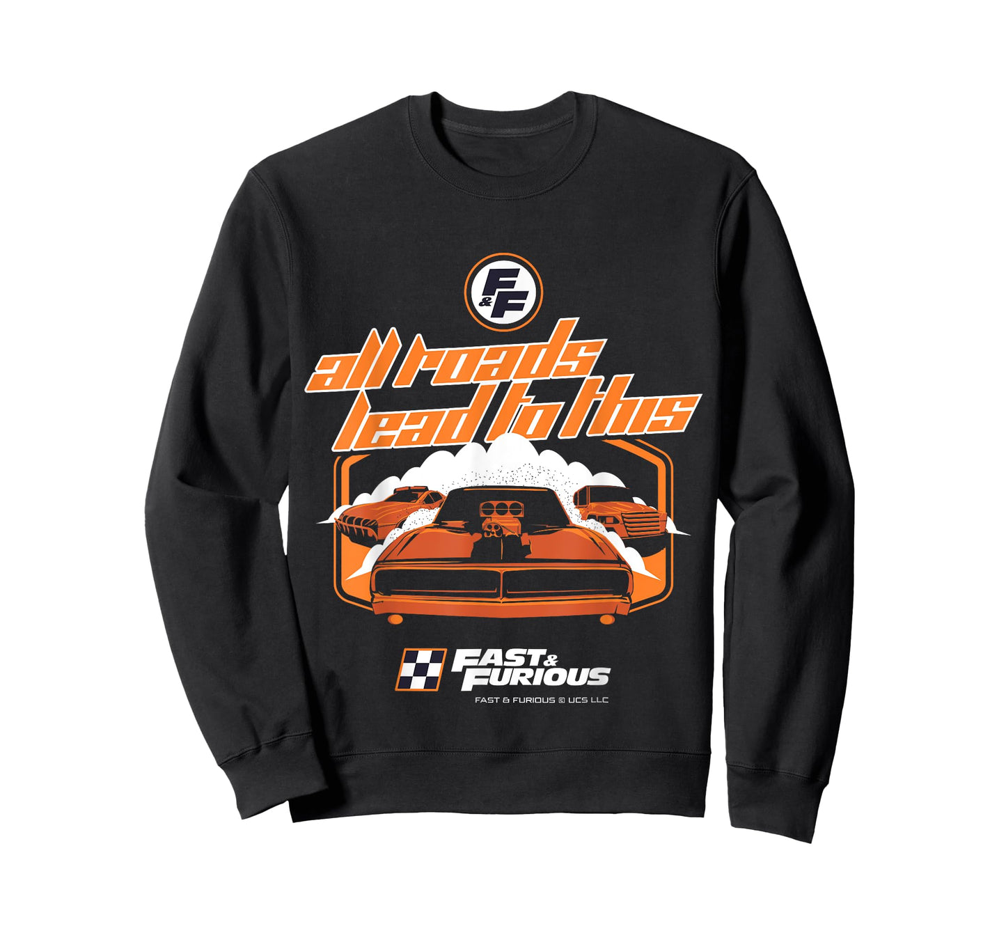Fast and Furious Movie Merch All Roads Lead T-Shirt
