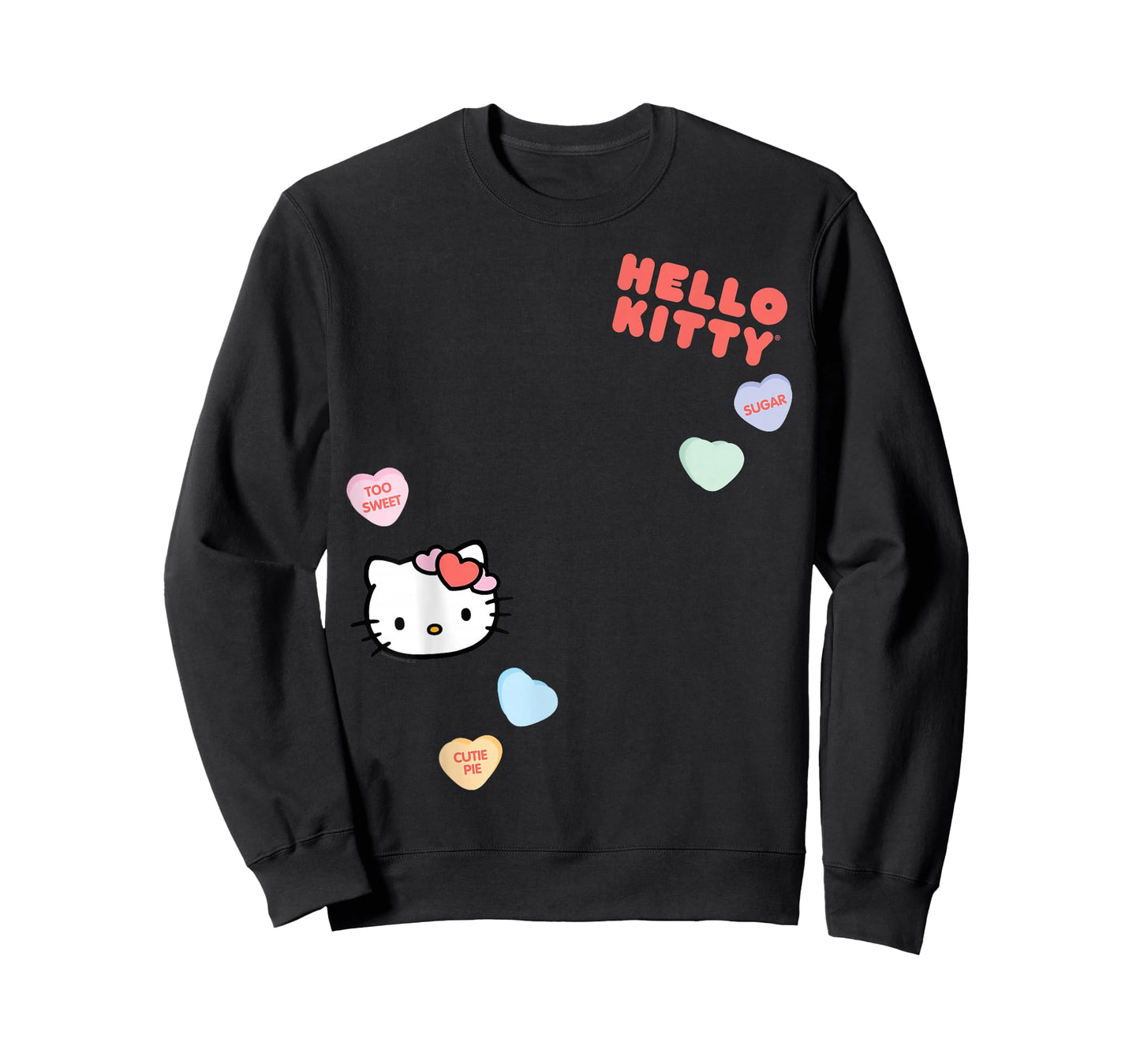 Hello Kitty Candy Hearts Valentine Tee Shirt T-Shirt
