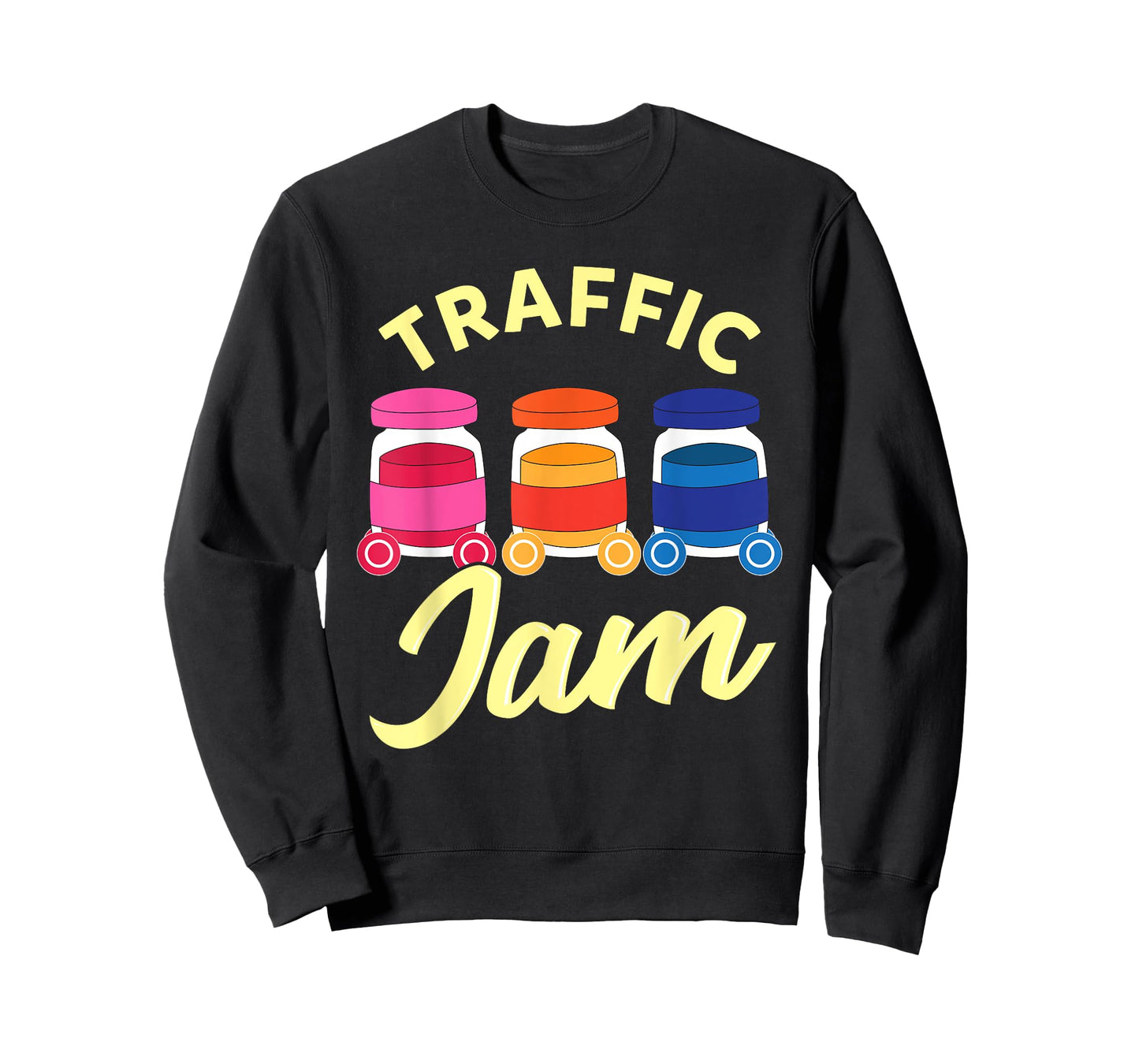 Traffic Jam Fruit Jam Funny Food Pun T-Shirt