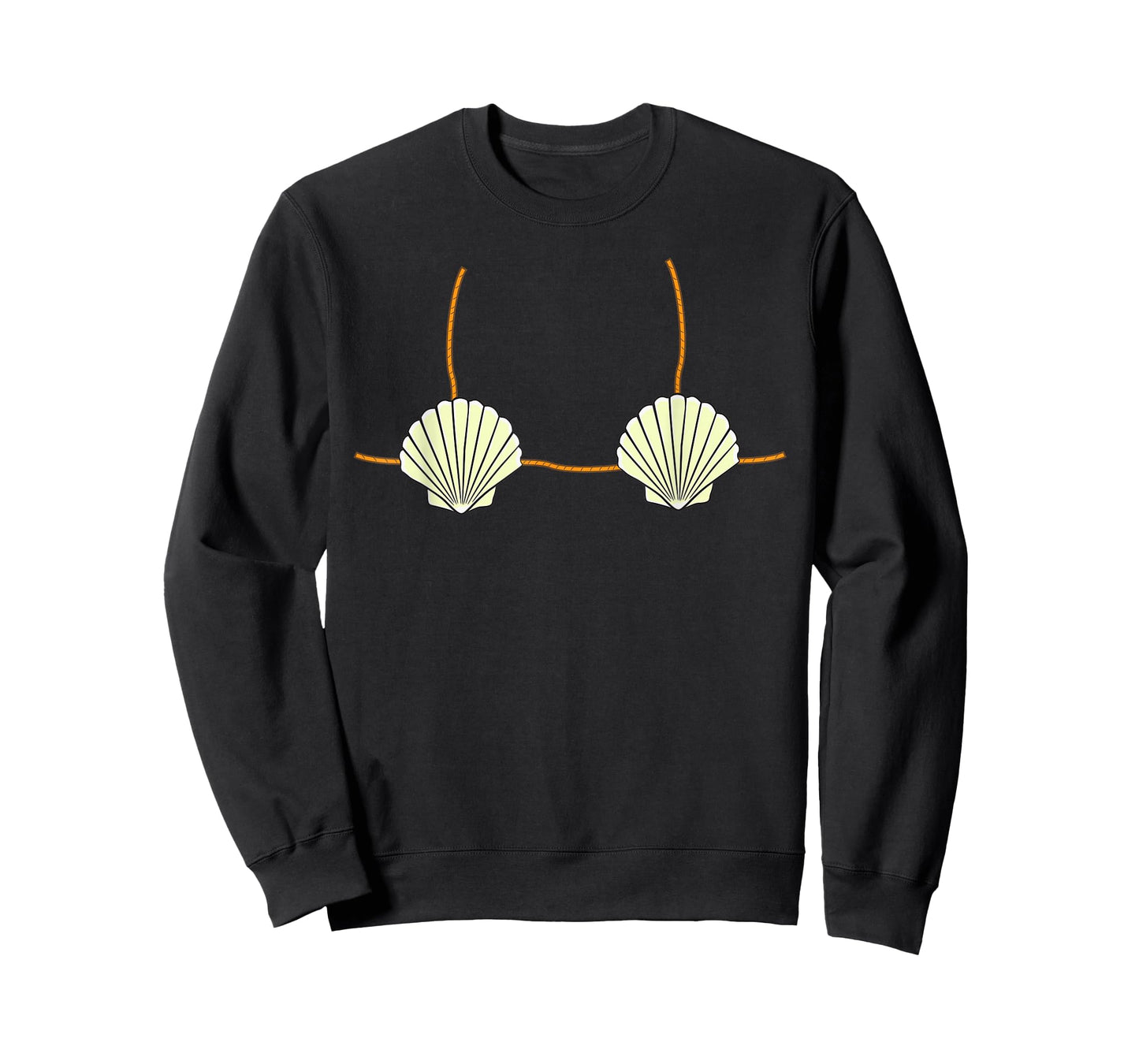 Mermaid Sea Shell Bikini Top Funny T-Shirt