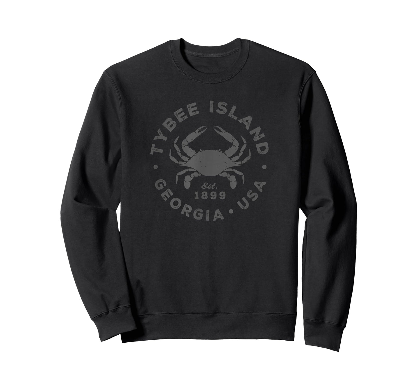 Tybee Island GA Blue Crab Kids Womens Mens Vacation Souvenir T-Shirt
