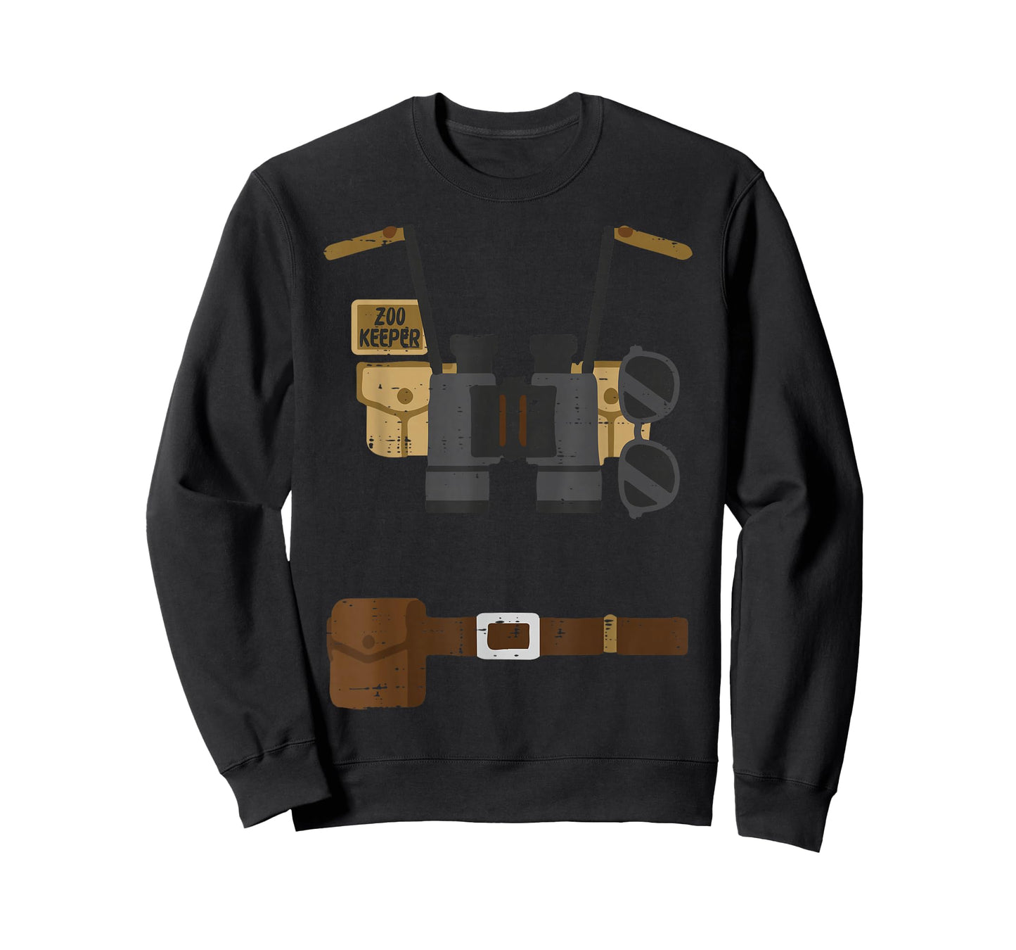 Halloween Zookeeper Costume Funny Zoo Keeper Men Women Kids T-Shirt