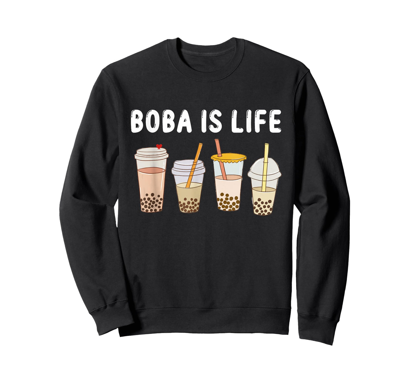 Boba is Life Funny Kawaii Bubble Milk - Bubble Tea Boba Tea T-Shirt