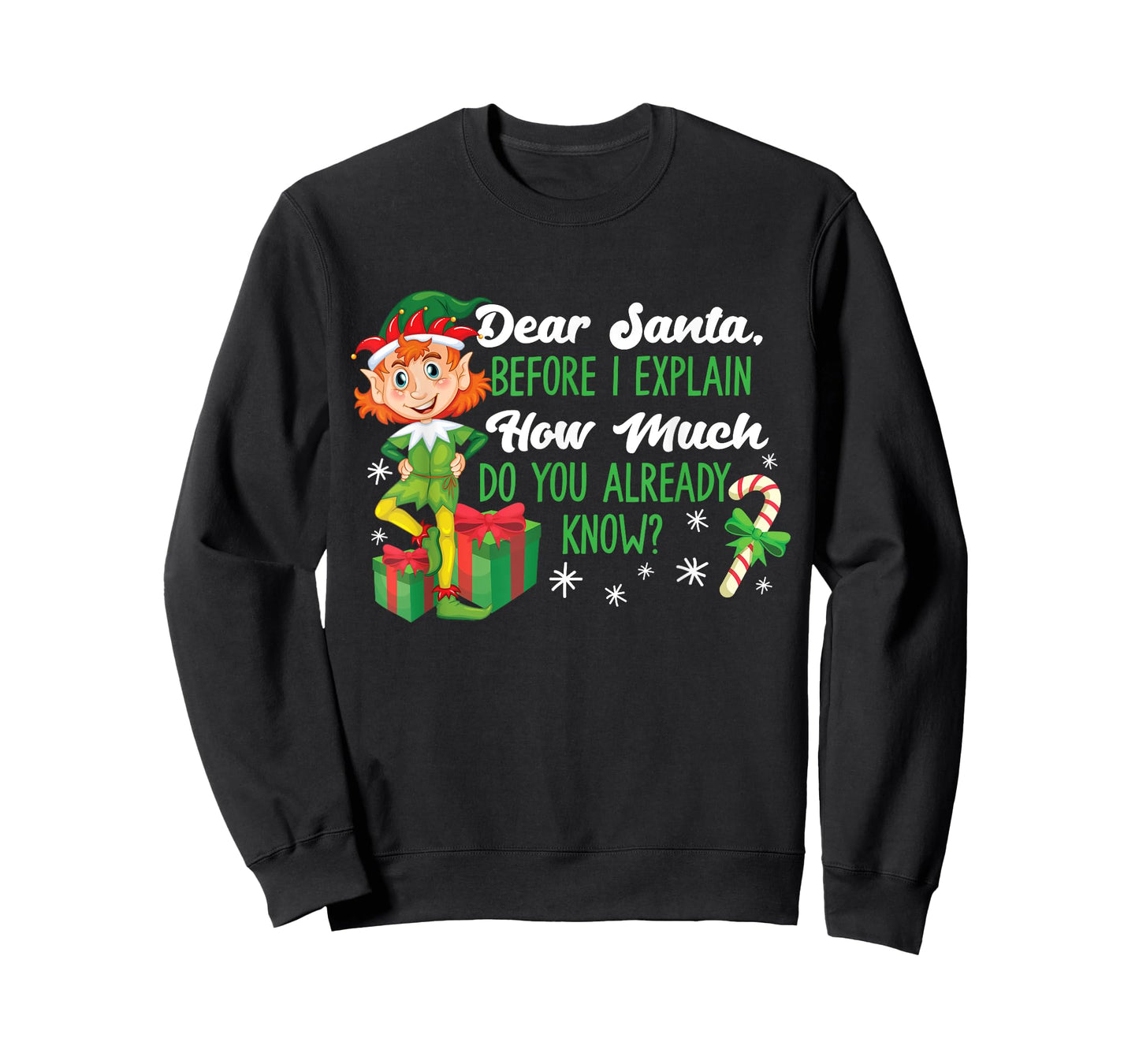Funny Christmas Dear Santa How Much Do You Know T-Shirt