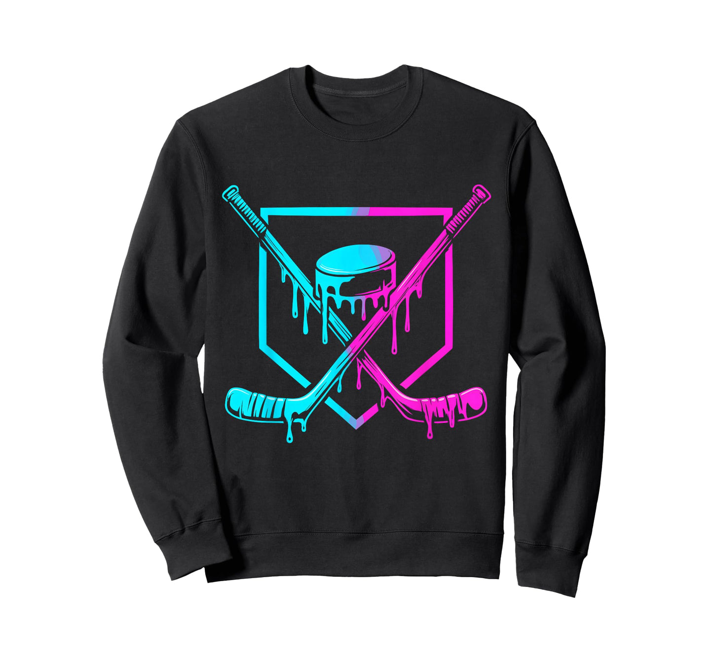 Hockey Drip for Boys Ice Cream Drip Youth Boys Hockey Kids T-Shirt