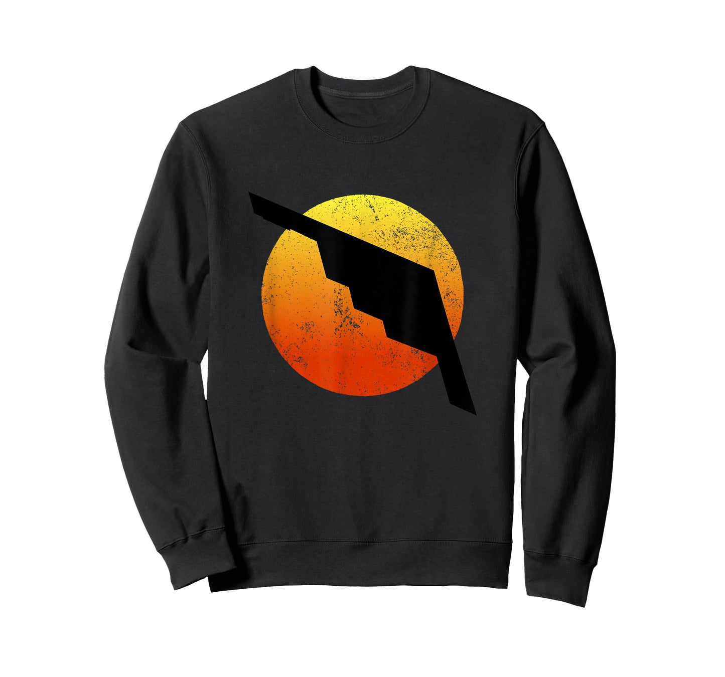 B-2 Bomber Silhouette Sunset Military Airplane Stealth B2 T-Shirt