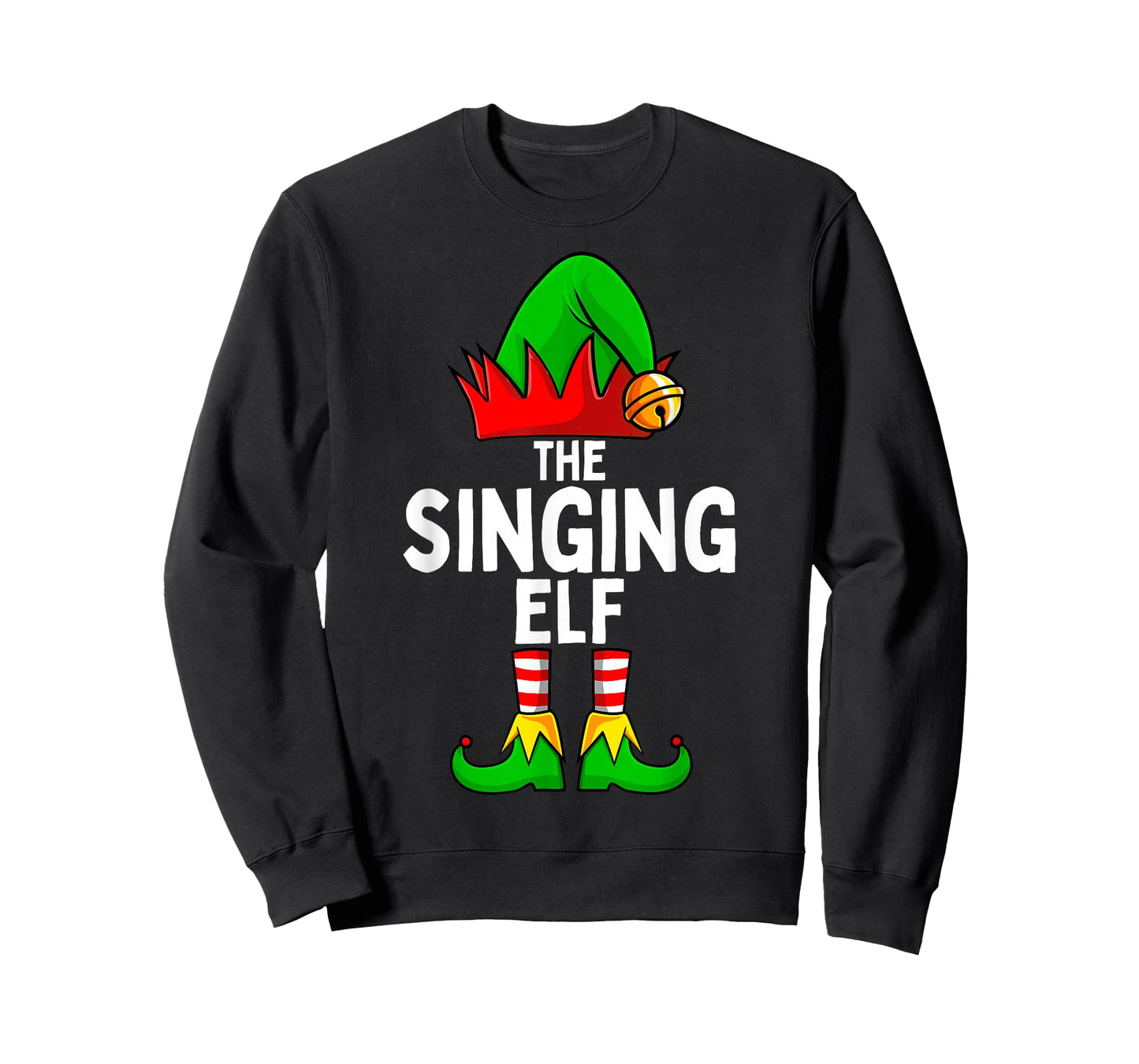 Singing Elf Matching Family Christmas T-Shirt