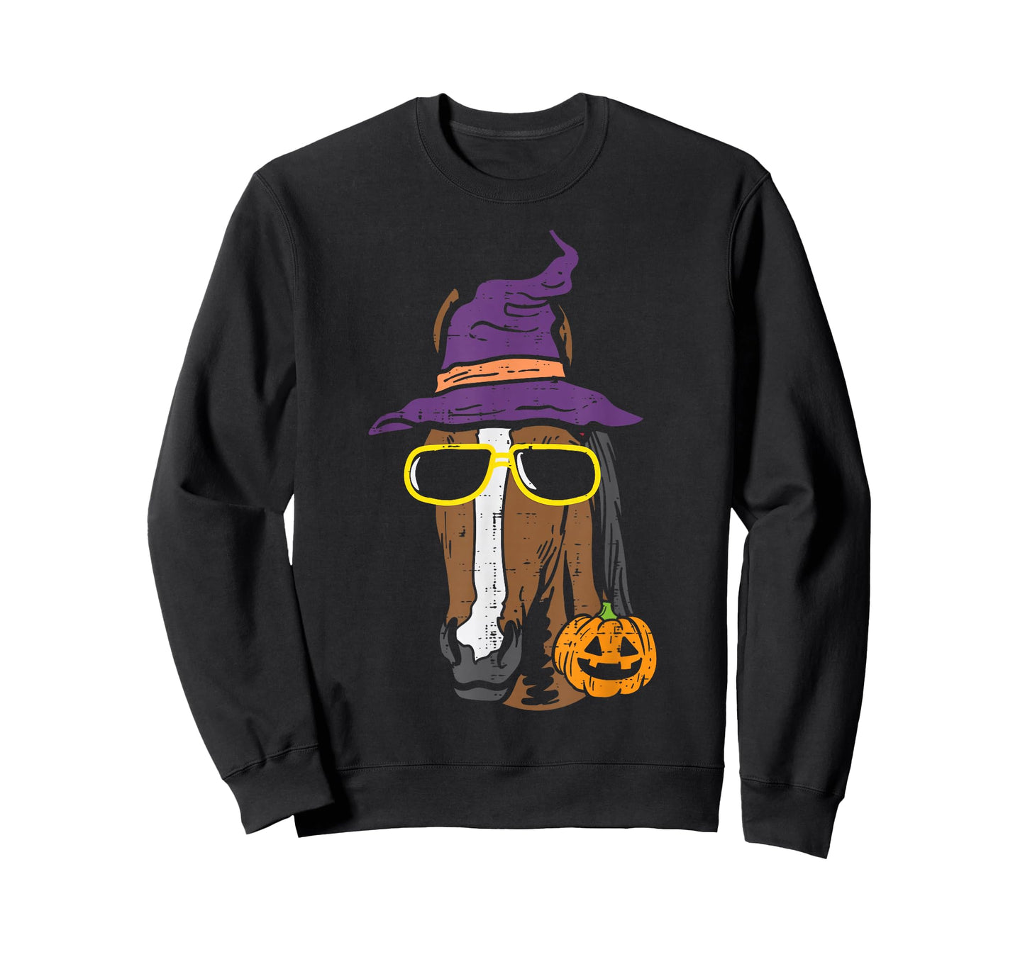 Halloween Horse Funny Costume Equestrian Men Women Kids T-Shirt