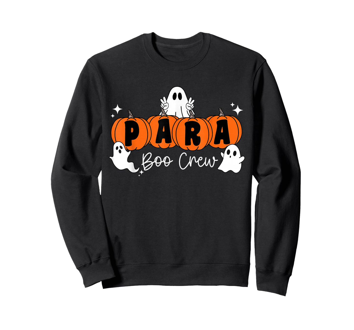 Team Paraprofessional Boo Crew Ghost Parapro Halloween T-Shirt