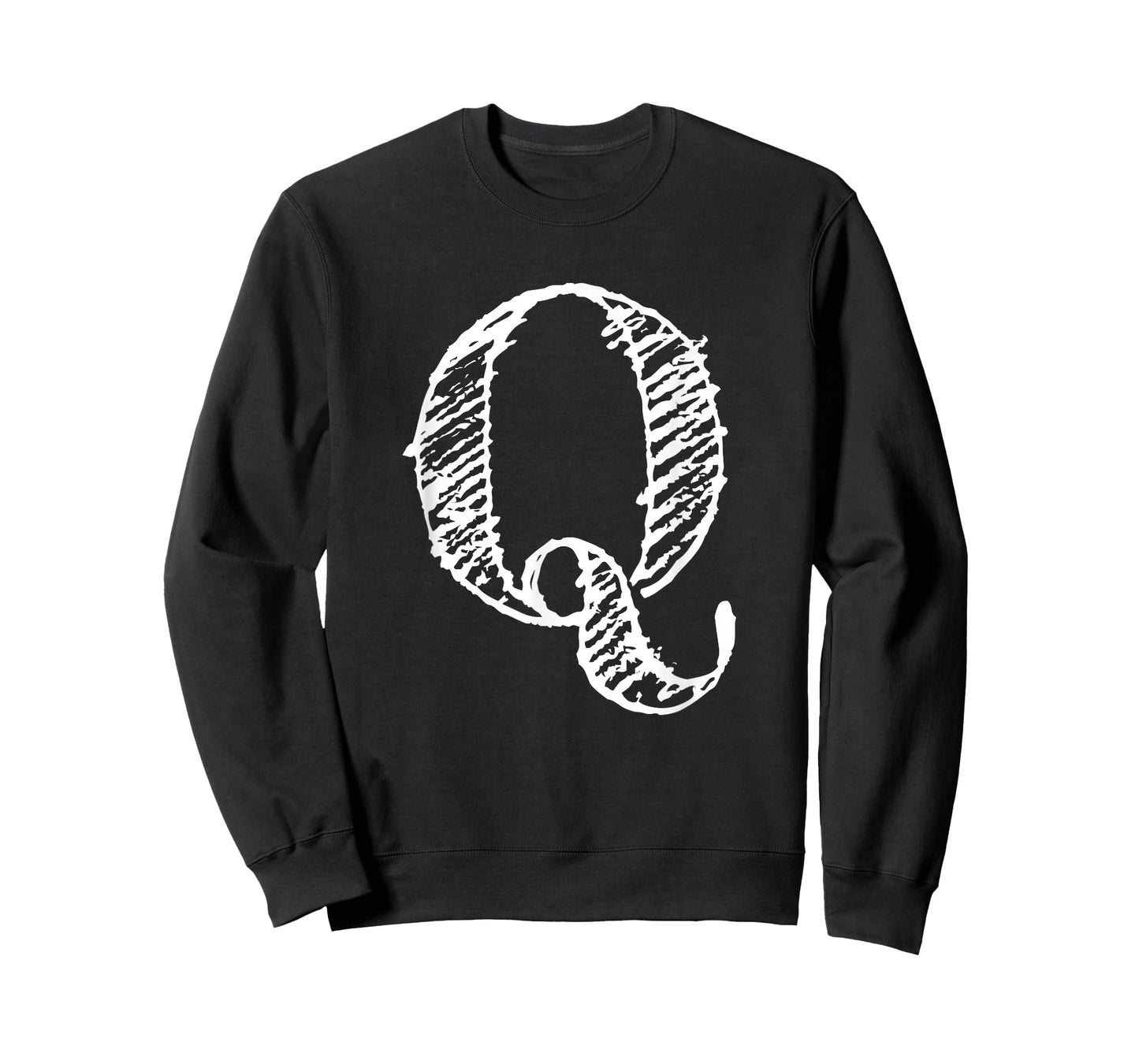 Bold Letter Q - Decorative Alphabet Big Font Capital Letter T-Shirt